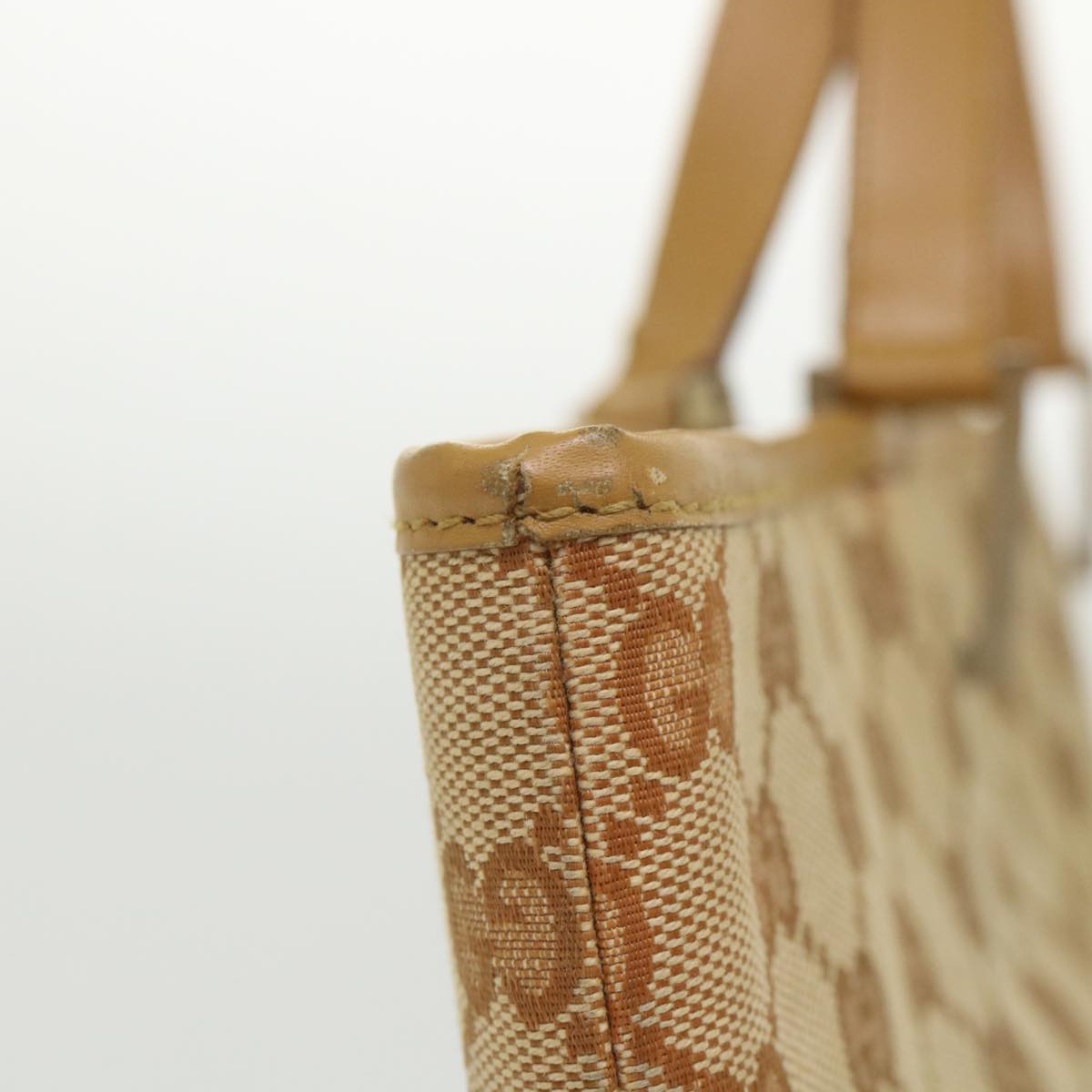 GUCCI GG Canvas Tote Bag Beige 48448