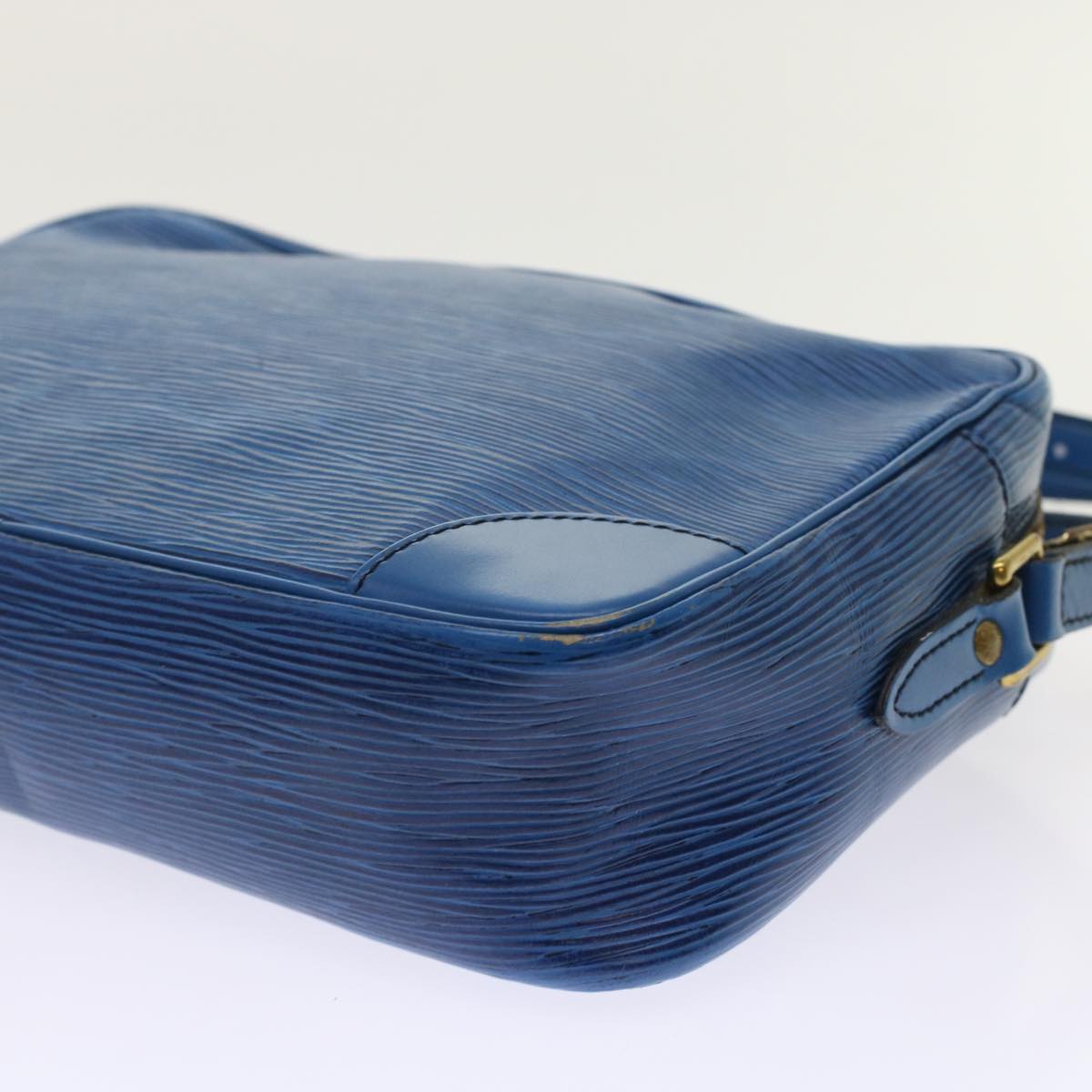 LOUIS VUITTON Epi Trocadero 27 Shoulder Bag Blue M52315 LV 48740
