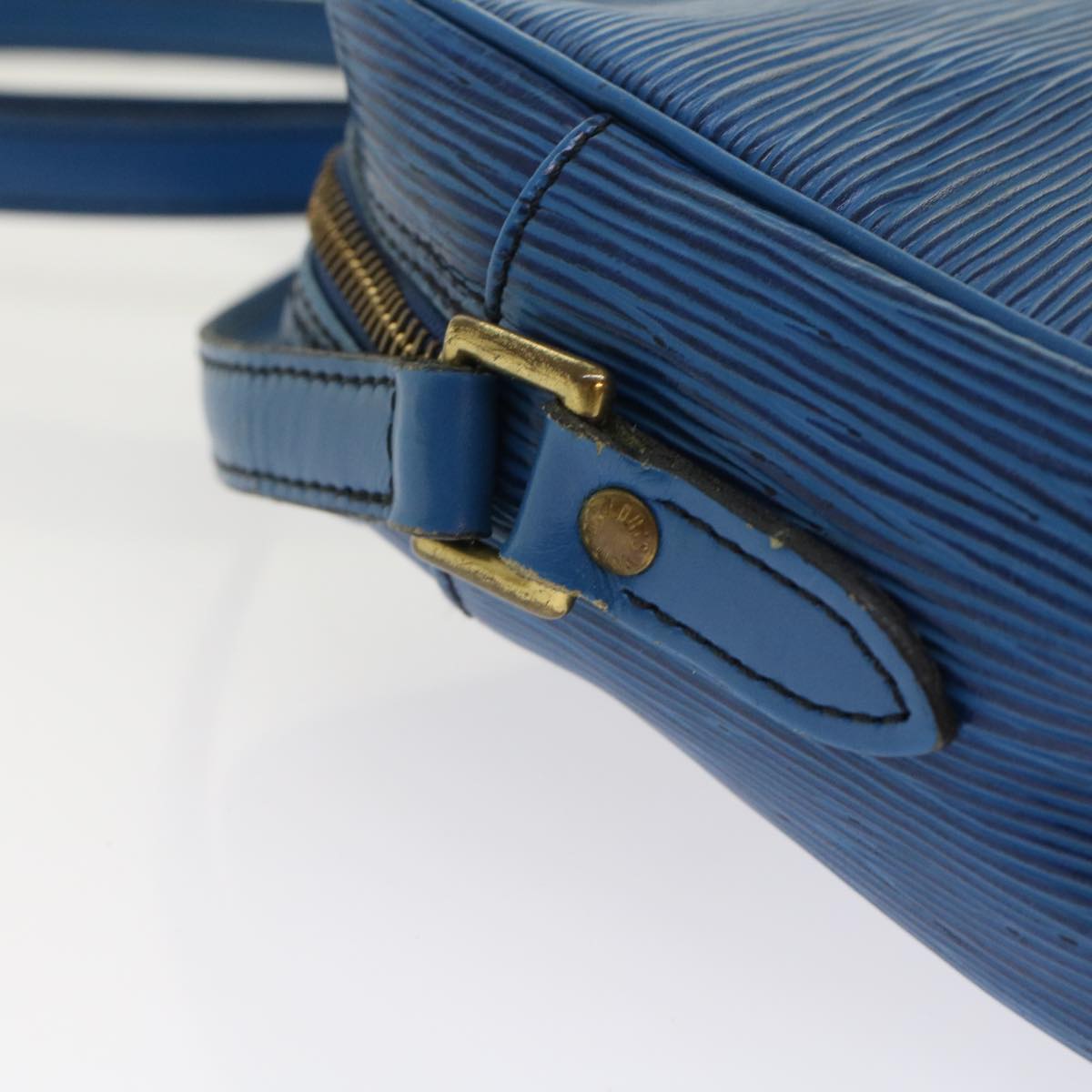 LOUIS VUITTON Epi Trocadero 27 Shoulder Bag Blue M52315 LV 48740