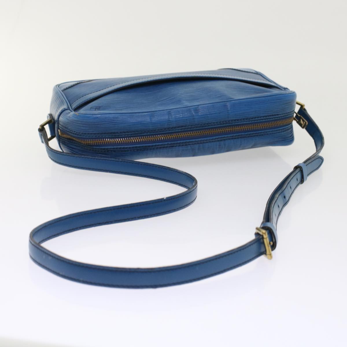LOUIS VUITTON Epi Trocadero 27 Shoulder Bag Blue M52315 LV 48740