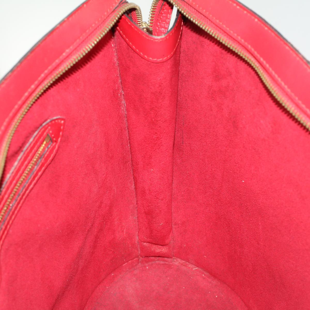 LOUIS VUITTON Epi Saint Jacques Shopping Shoulder Bag Red M52277 LV 48964