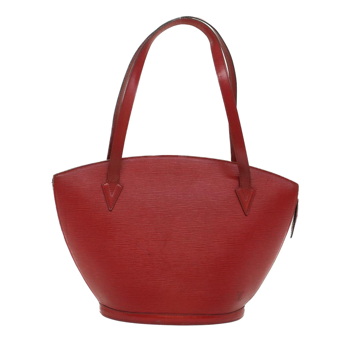 LOUIS VUITTON Epi Saint Jacques Shopping Shoulder Bag Red M52277 LV 48964
