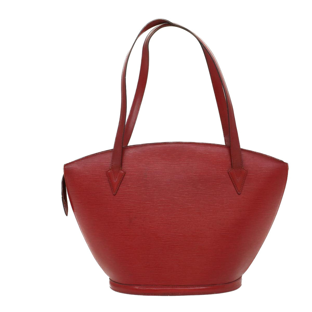 LOUIS VUITTON Epi Saint Jacques Shopping Shoulder Bag Red M52277 LV 48964