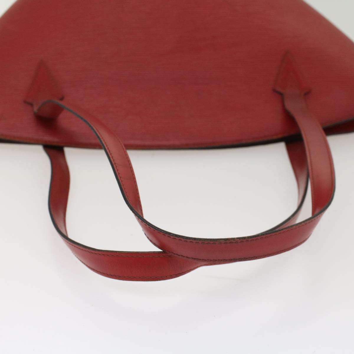 LOUIS VUITTON Epi Saint Jacques Shopping Shoulder Bag Red M52277 LV 48964