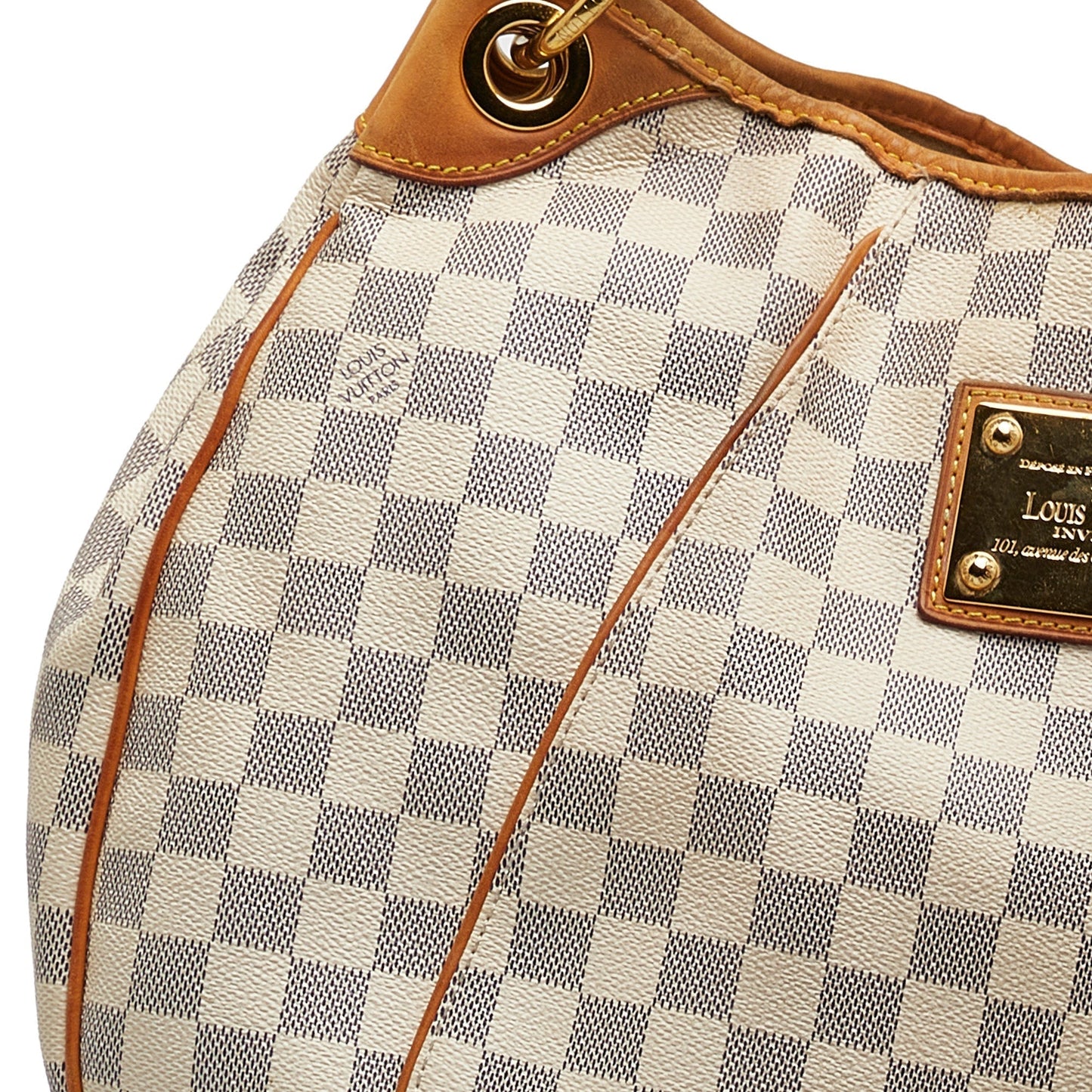 LOUIS VUITTON Damier Azur Galliera PM Shoulder Bag