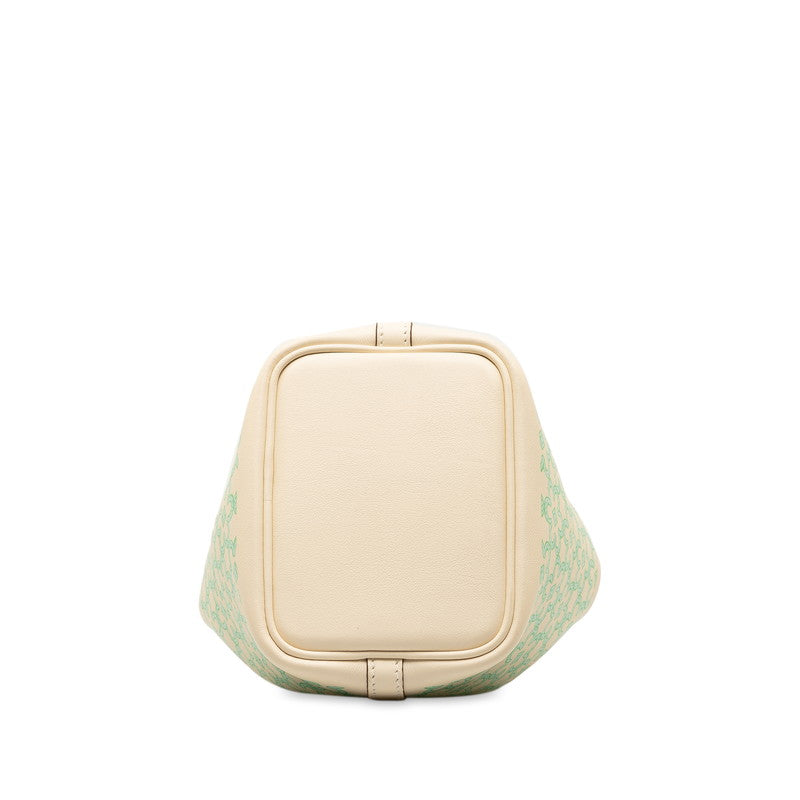 Hermes Picotin Lock Micro 14 Daisy Handbag Nata Vel Hermes