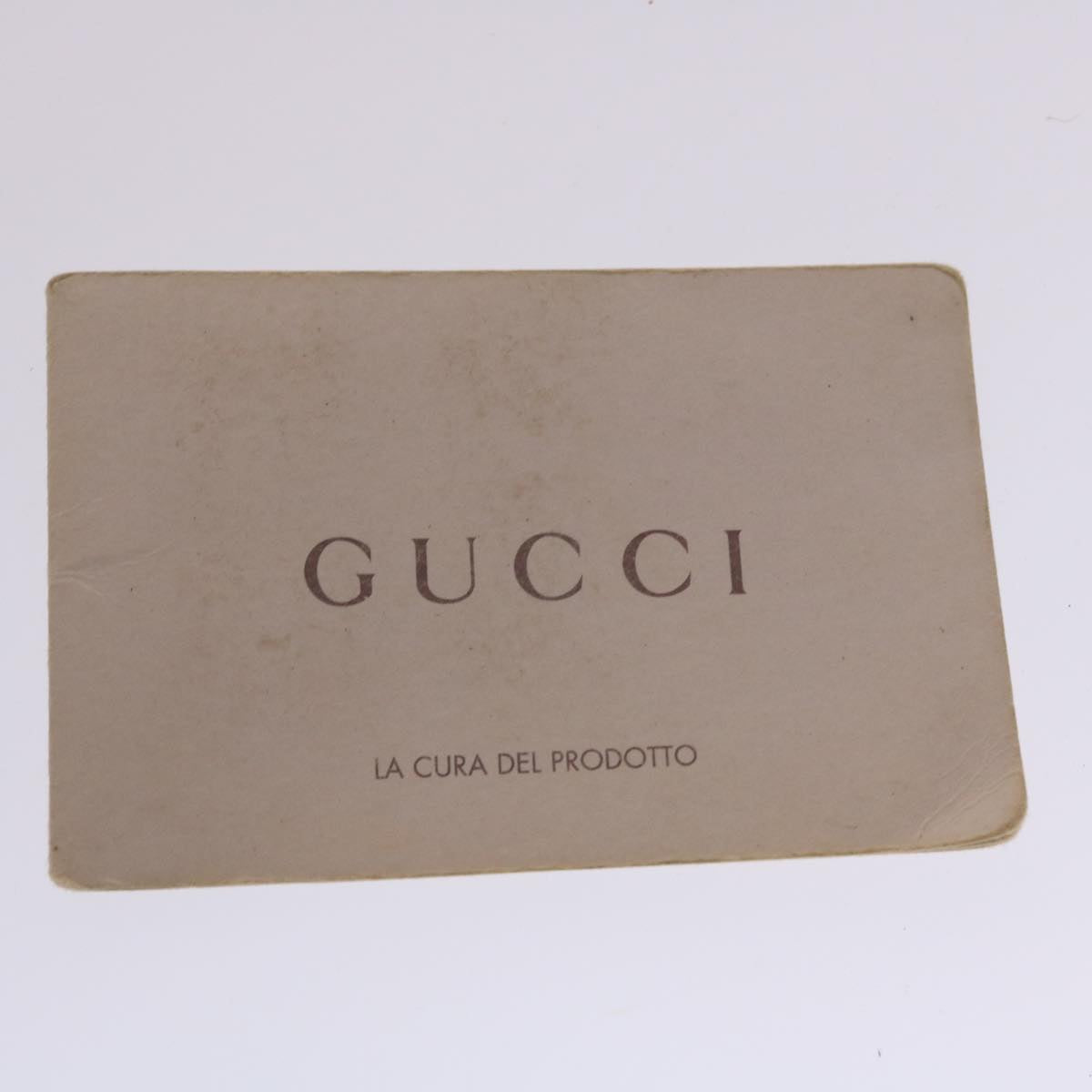 GUCCI Shima Shoulder Bag Leather White 002404 49070