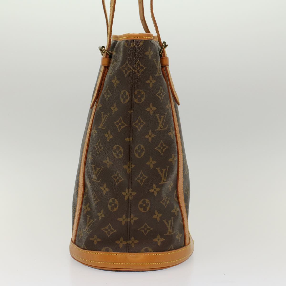LOUIS VUITTON Monogram Bucket GM Shoulder Bag M42236 LV Auth 49236