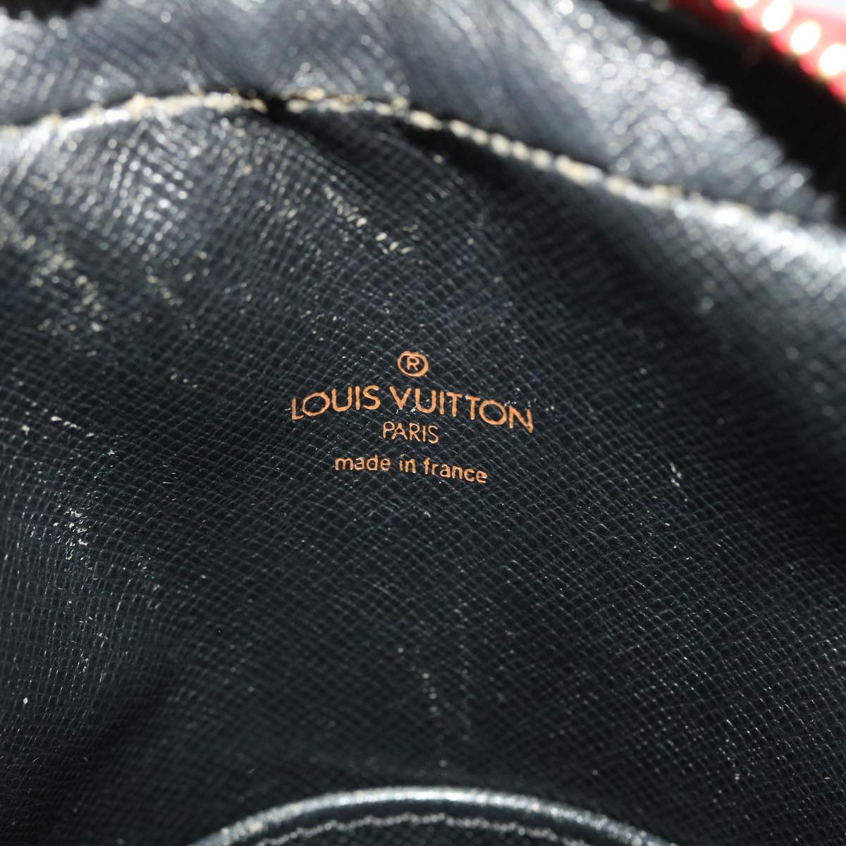 LOUIS VUITTON Epi Danube Shoulder Bag Red M45637 LV 49261