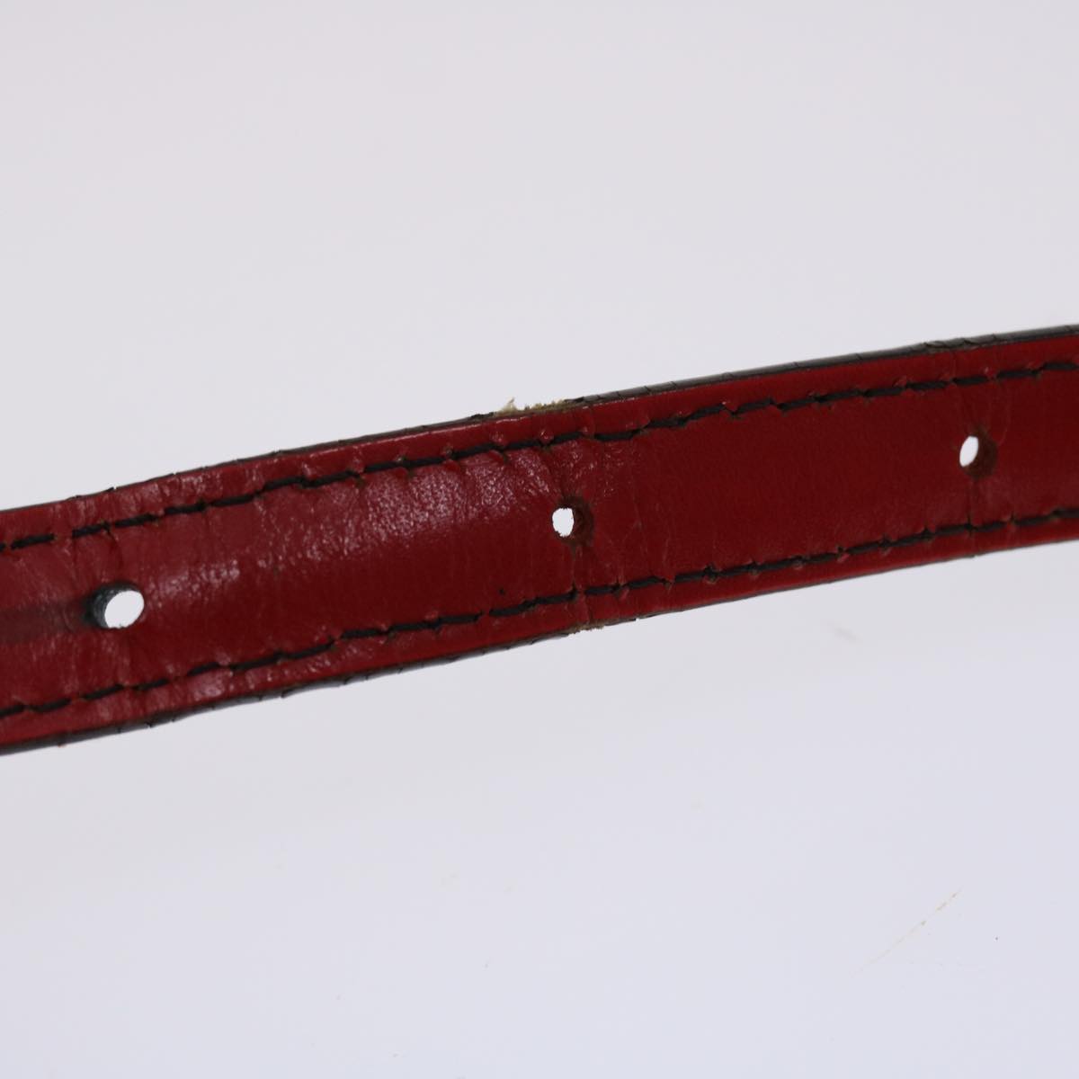 LOUIS VUITTON Epi Danube Shoulder Bag Red M45637 LV 49261