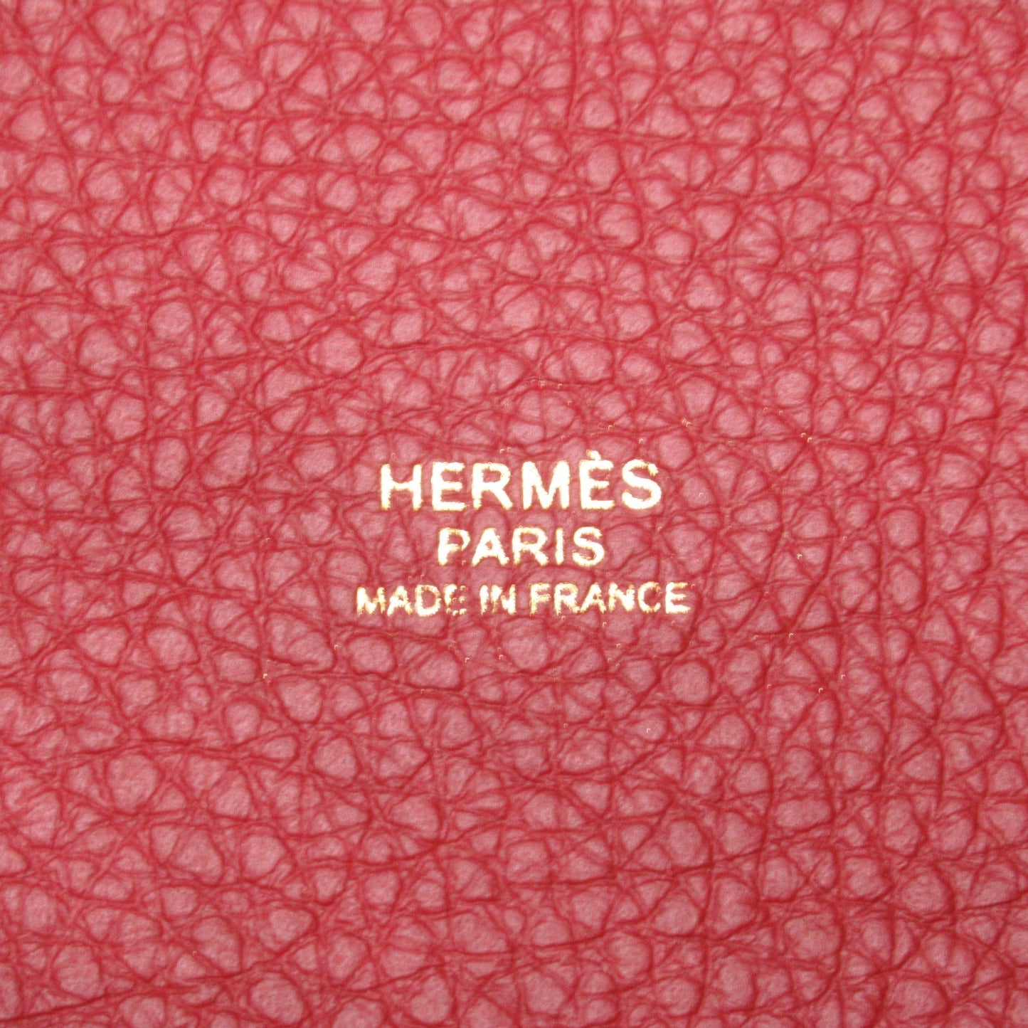 Hermes Picotin Lock PM Rouge Handbag Handbag Clemence Red