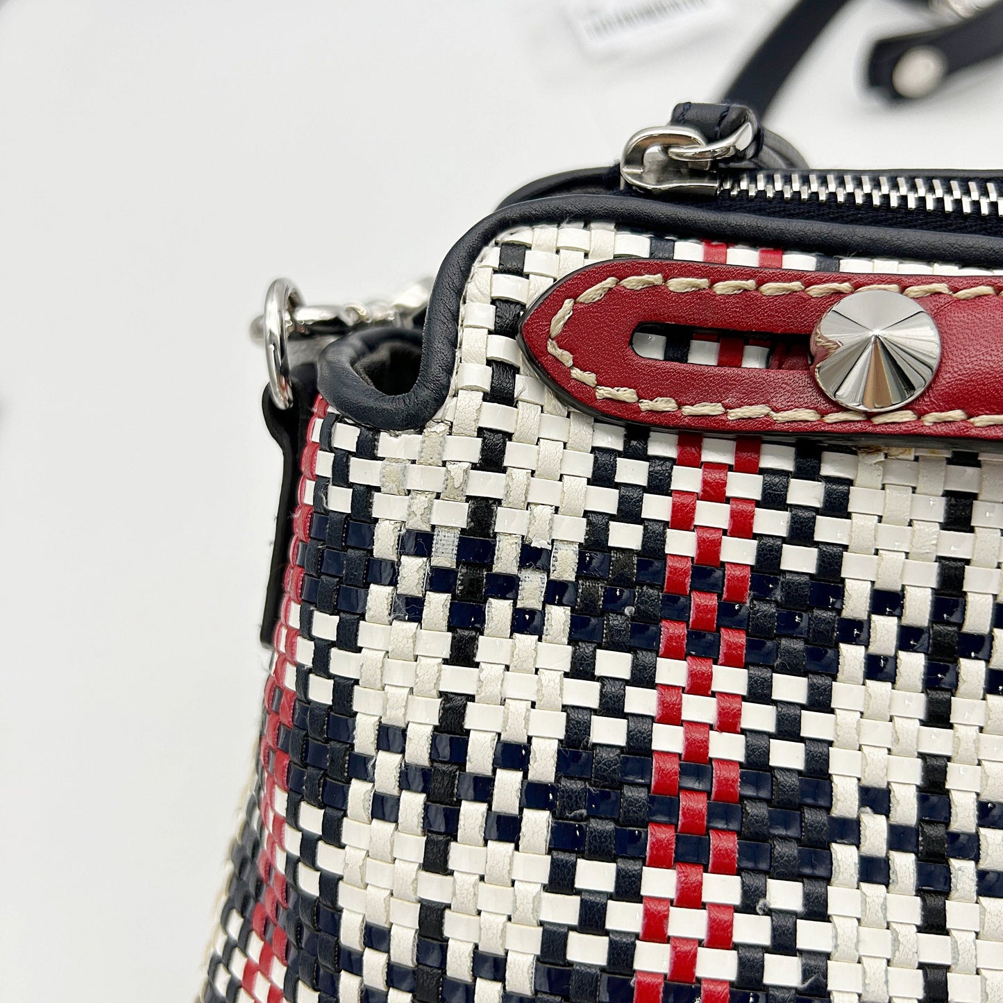 Fendi Leather Crossbody Bag - White Crossbody Bags, Handbags LA32133