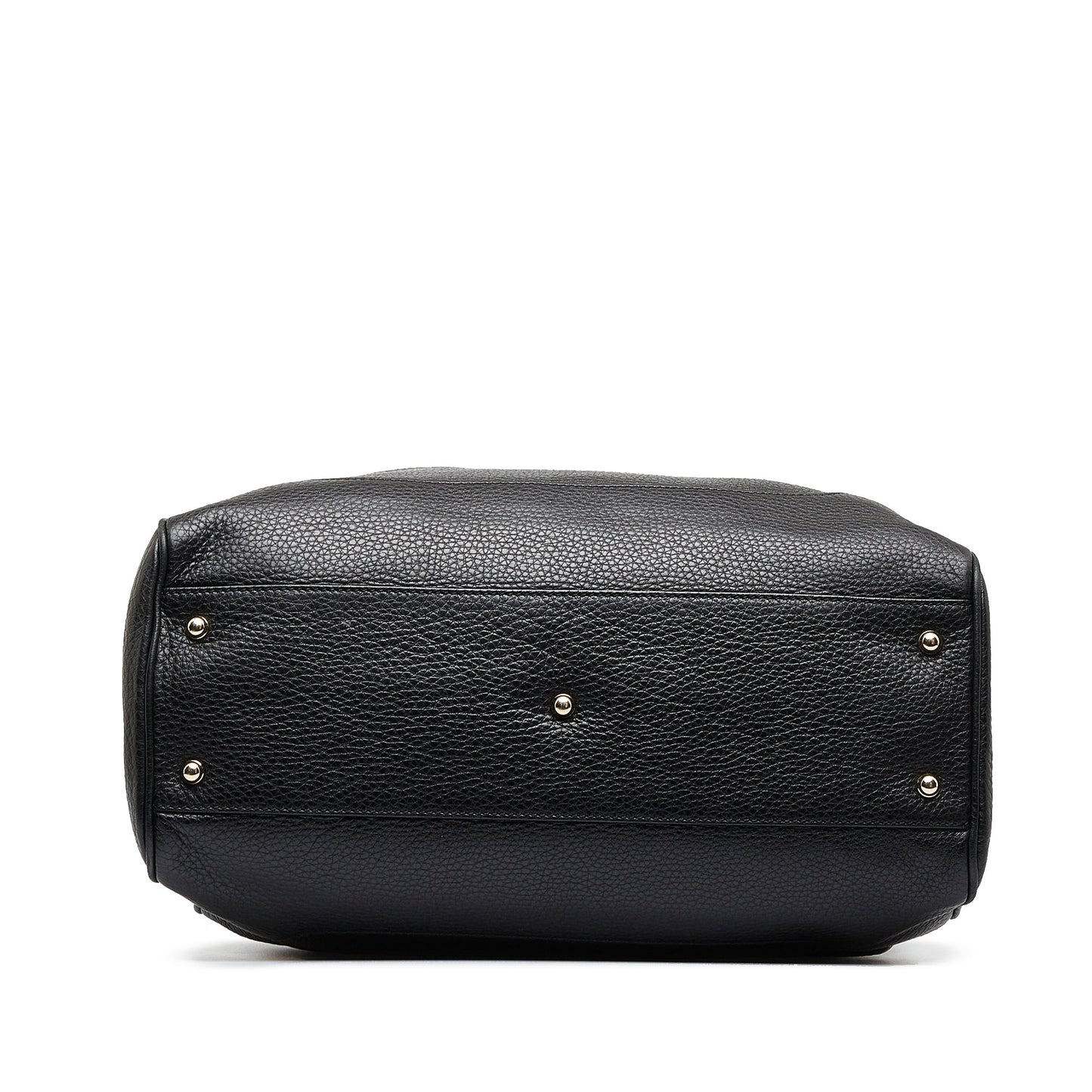 Black Gucci Medium Bamboo Diana Tote