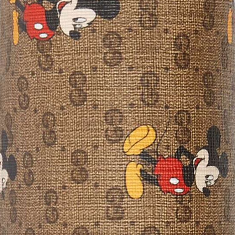 (WMNS) Gucci x Disney Mickey Prints Single Shoulder Bag Light Brown 602536-HWUBM-8559