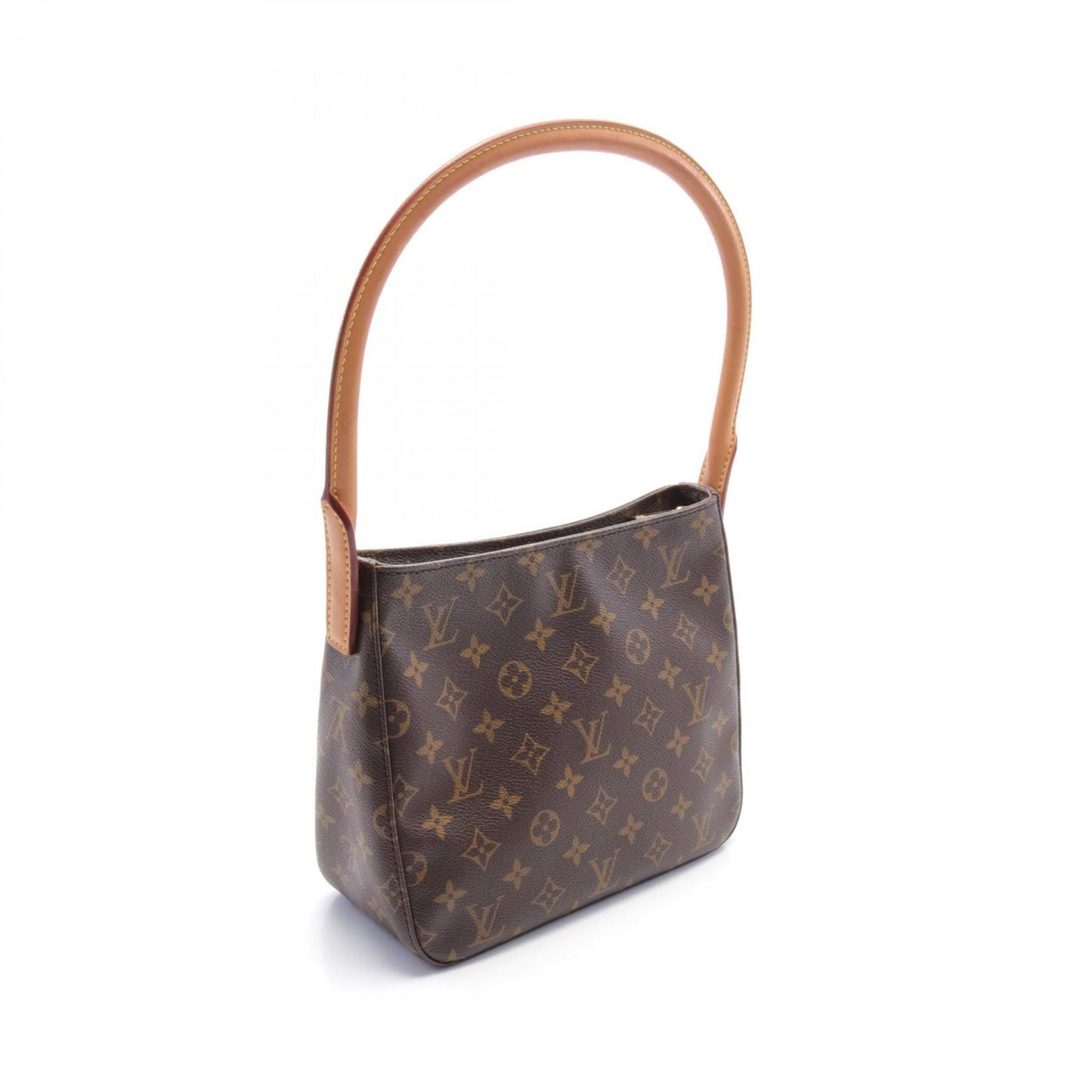 Louis Vuitton Coated Canvas Leather Shoulder Bag