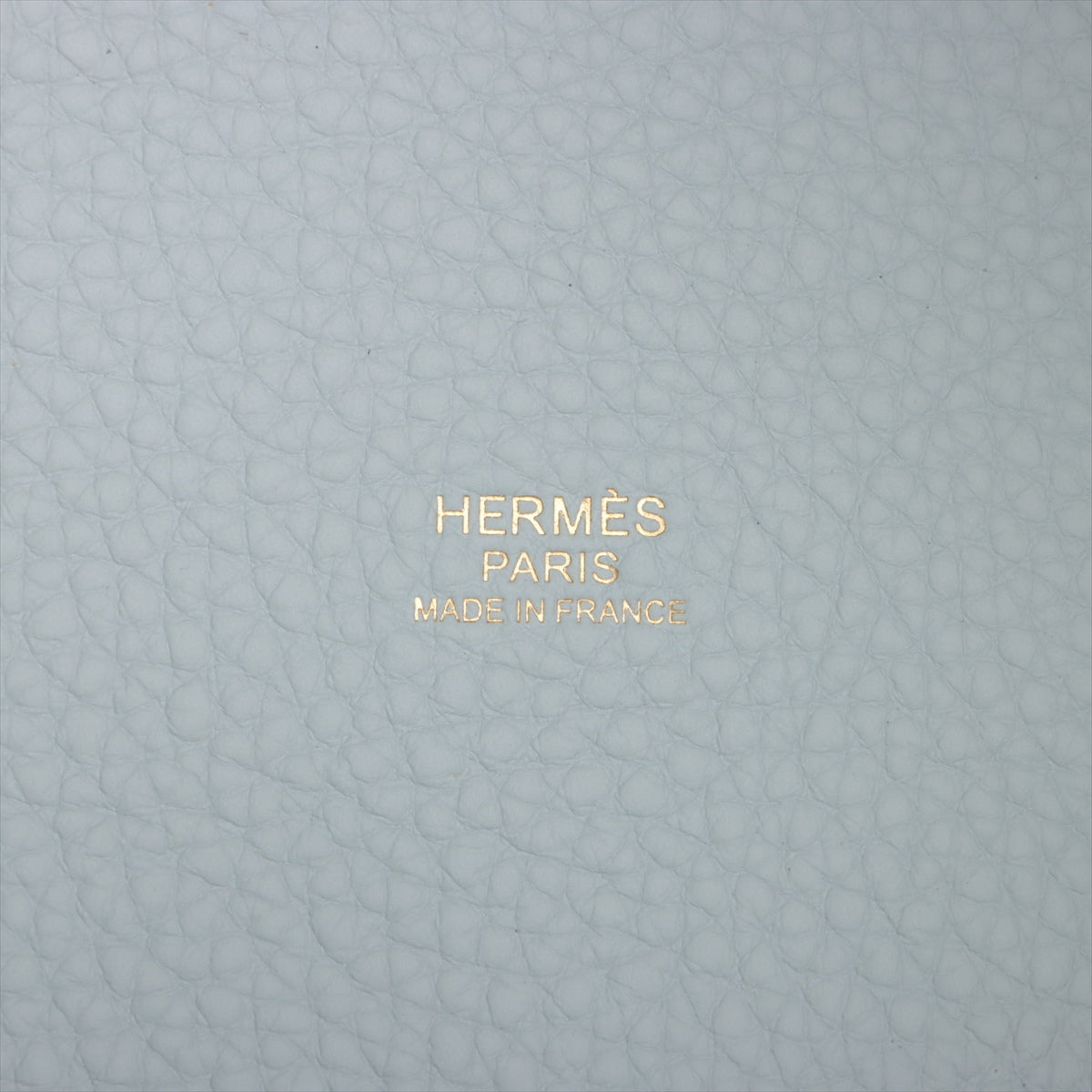 Hermes Picotin Lock PM Clemence Blue Pearl Gold Z: 2021