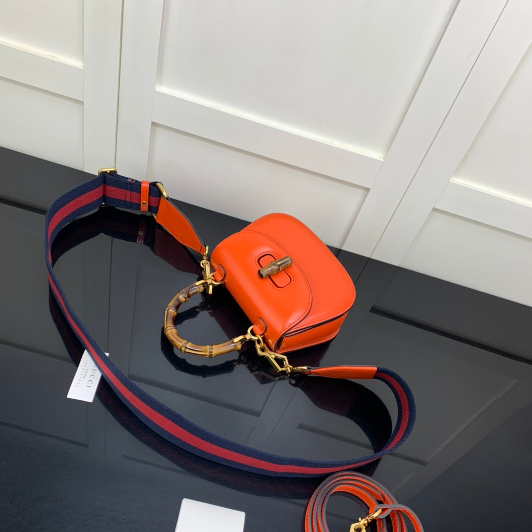 BOLSA GUCCI BAMBOO 1947 PEQUENA 17