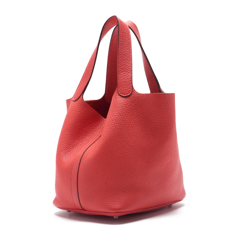 HERMES Picotin Lock MM Hand Tote Bag clémance Bougainville Bougainvillier (Silver G) Bag Starting Bag Race Back Shoulder Bag Hybrid 【 Ship】