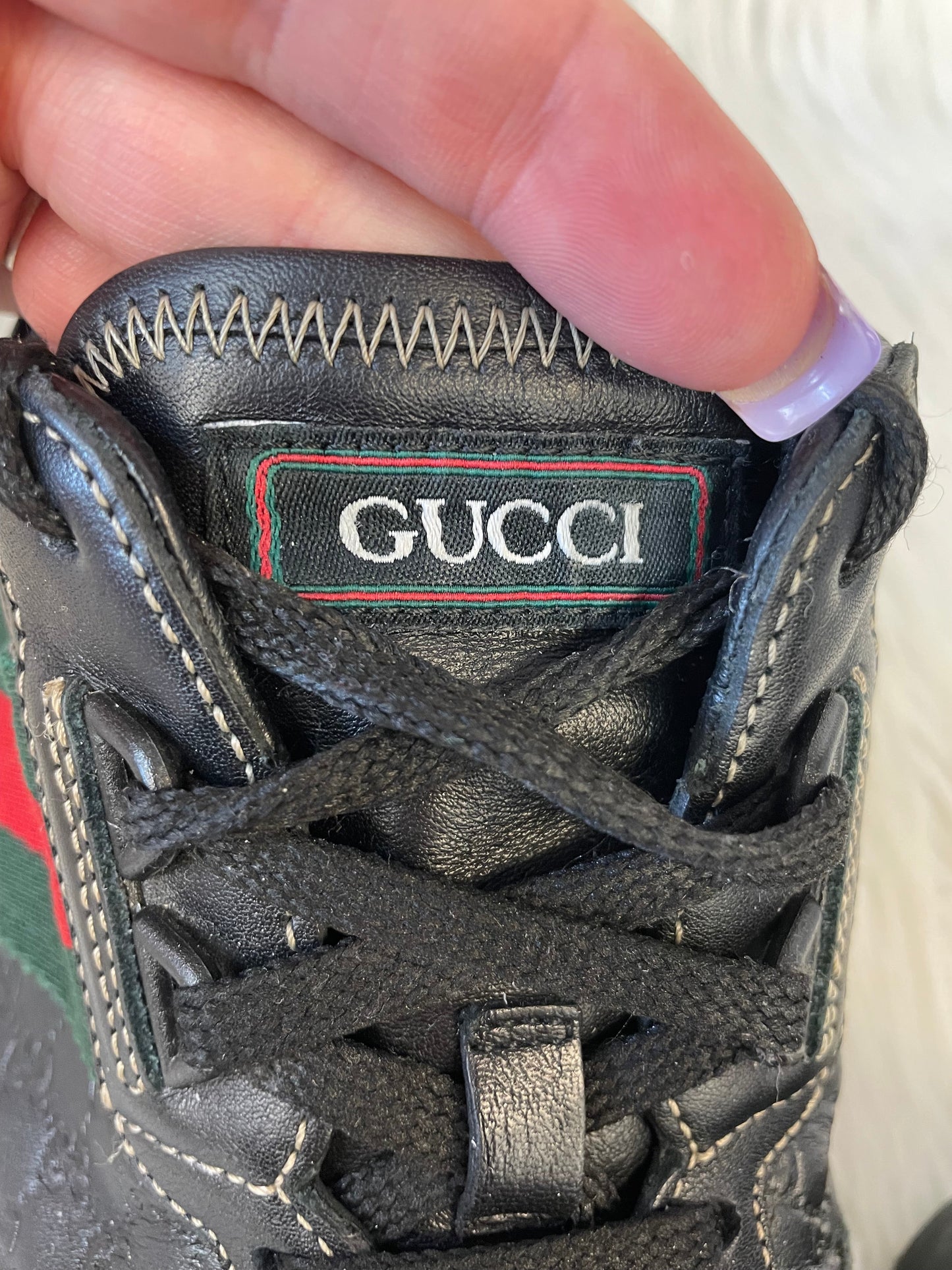 SHOES LUXURY DESIGNER by GUCCI In BLACK, Size: 10