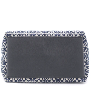 LOEWE Small Cubi Anagram Jacquard Canvas Shoulder Bag
