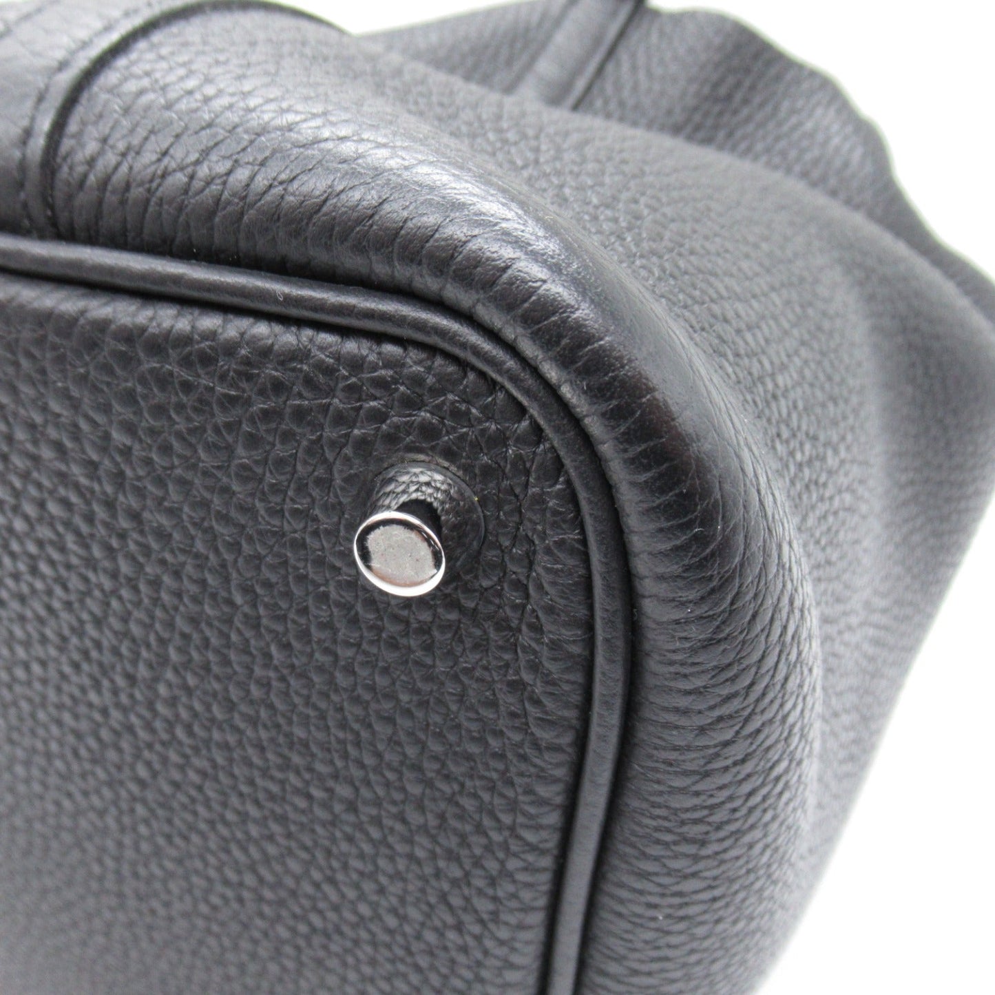 Hermes Picotin Lock PM Touch Black Handbag Handbag Handbag Leather Togo Alligator Black