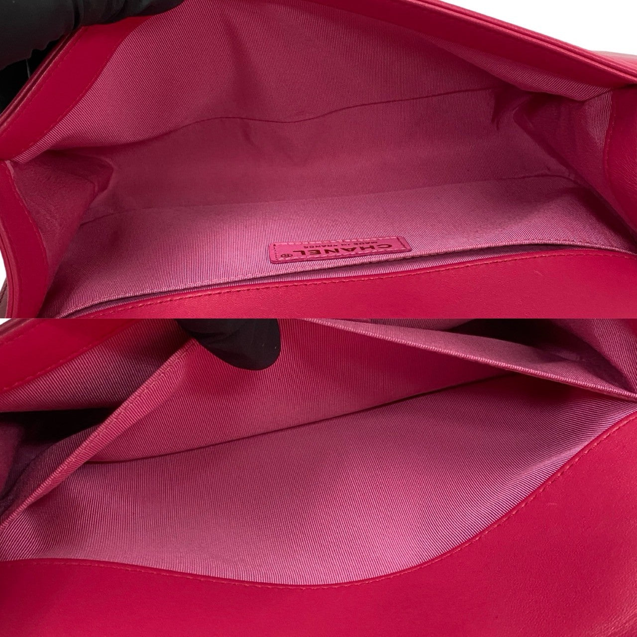 CHANEL Shoulder Bag lambskin pink Boy chanel