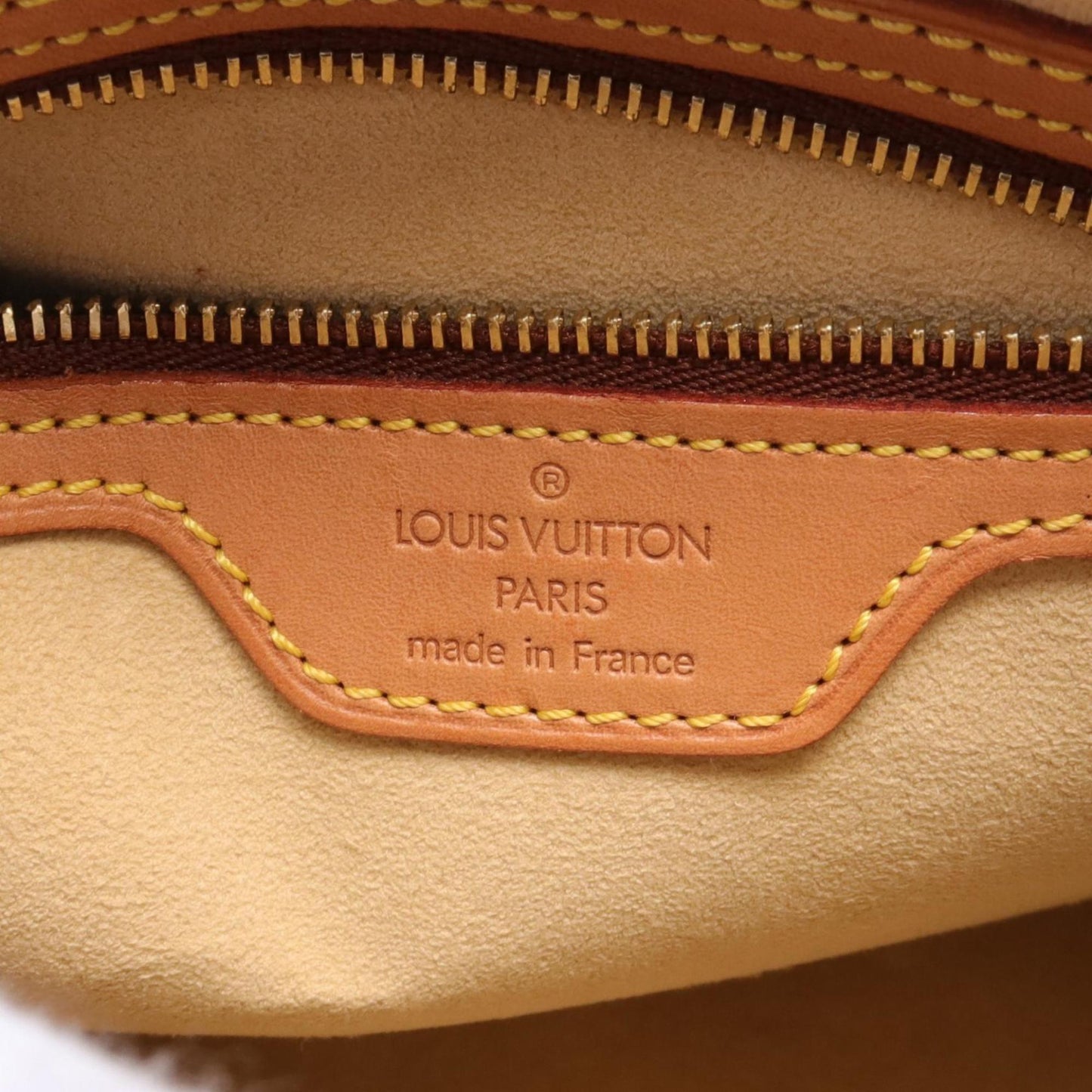 Louis Vuitton Coated Canvas Leather Shoulder Bag