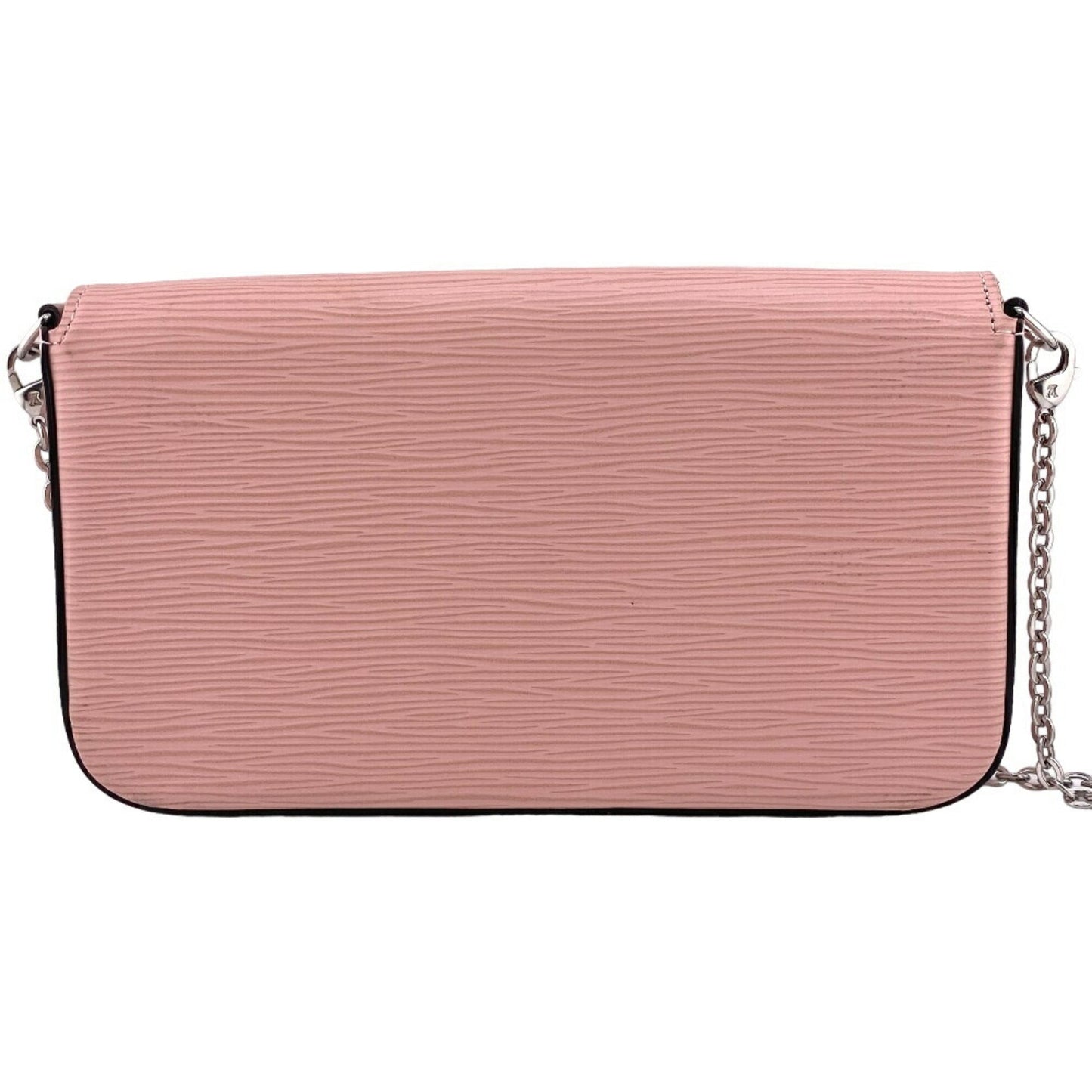 Louis Vuitton Leather Chain/Shoulder Wallet