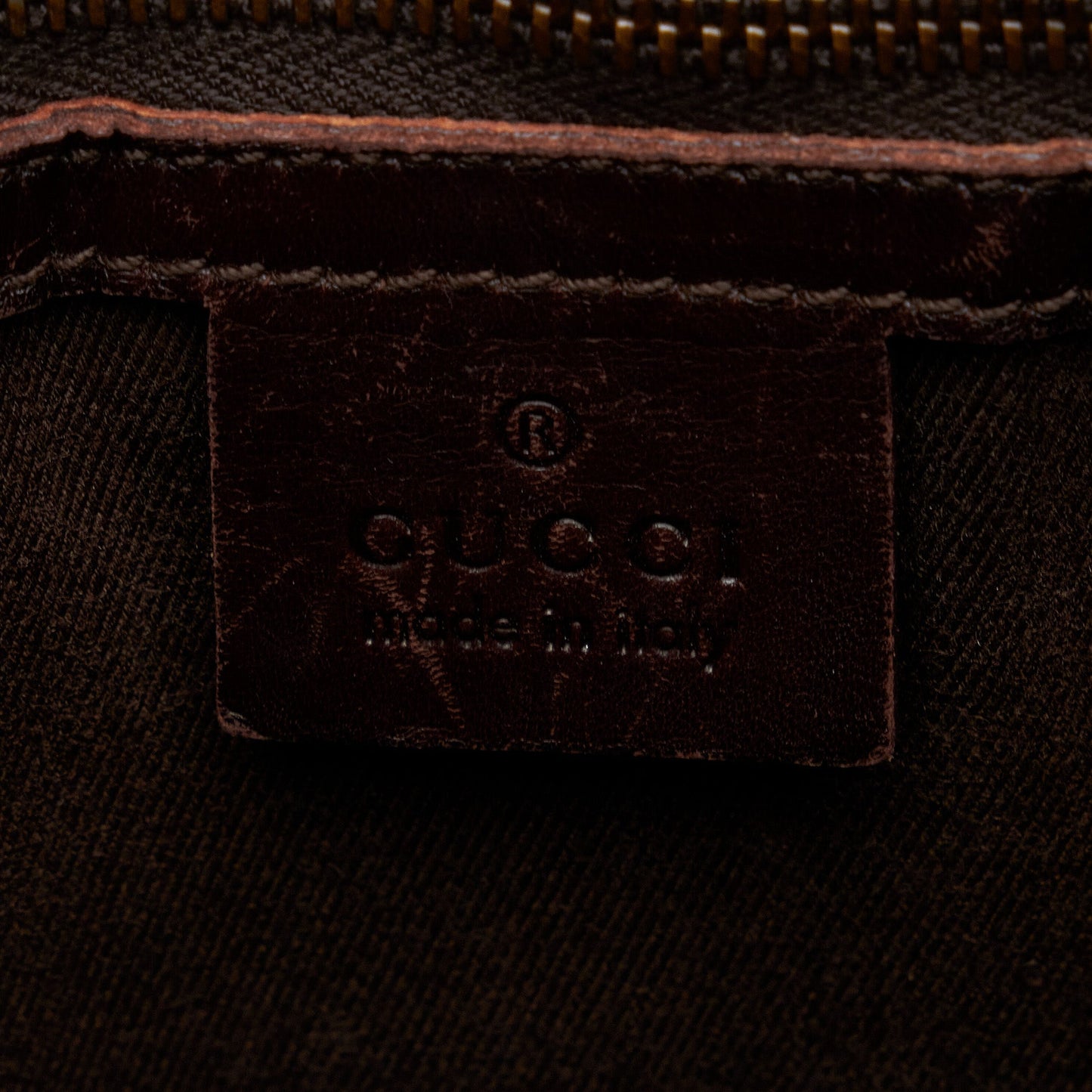 Brown Gucci GG Canvas Tote Bag