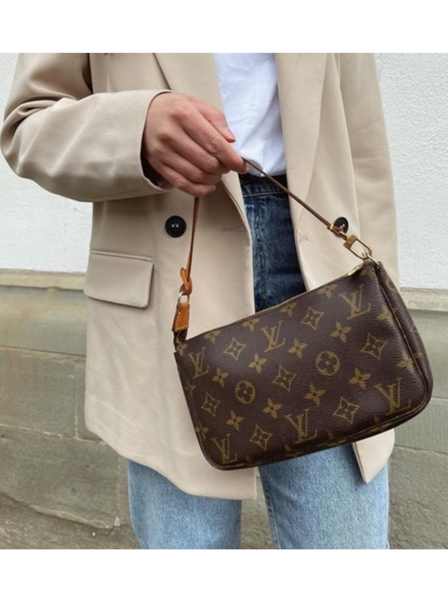 LOUIS VUITTON - POCHETTE ACCESSORIES MONOGRAM HANDBAG