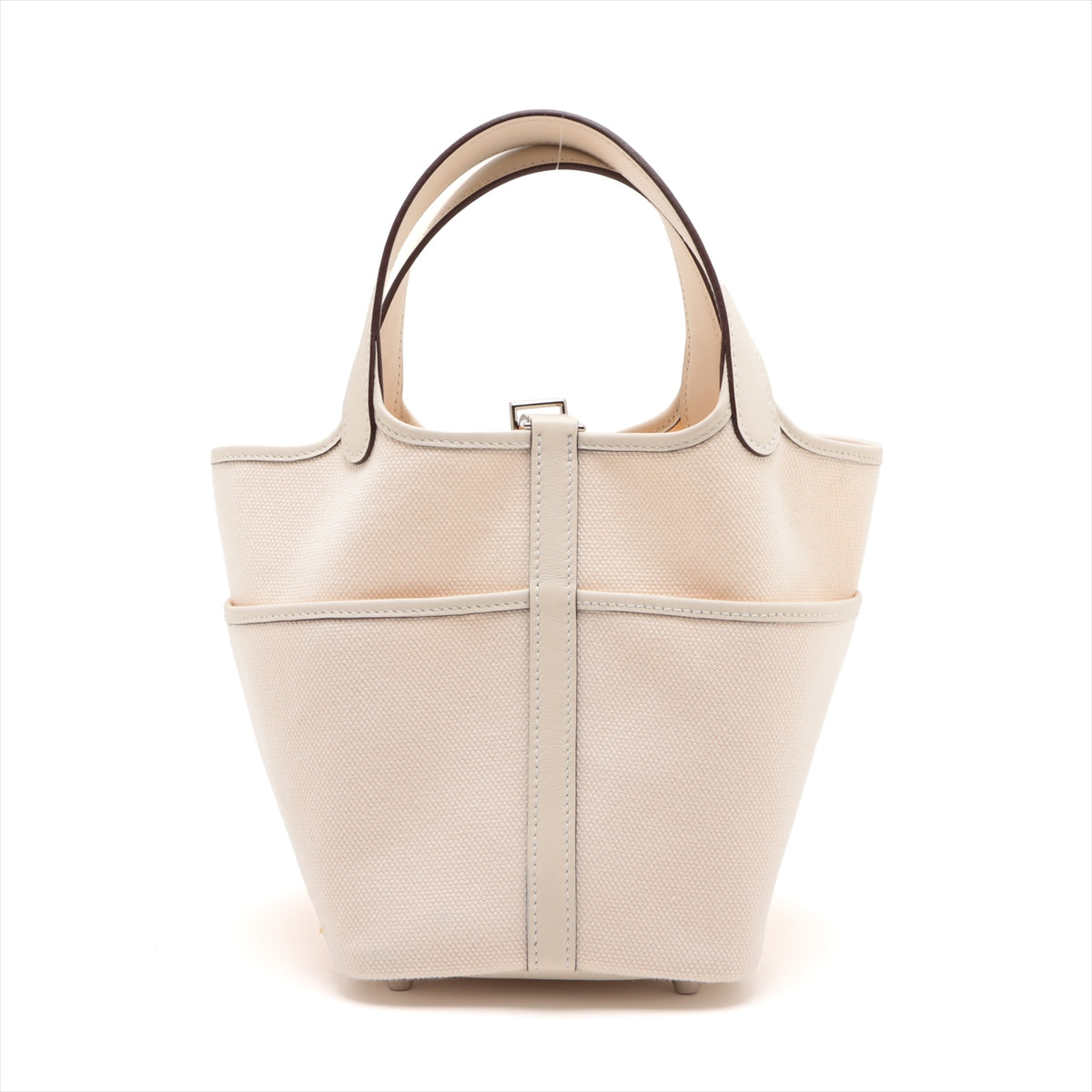 Hermes Picotin Lock Cargo PM Tuareg Elan x Swift Nata Silver Gold U 2022