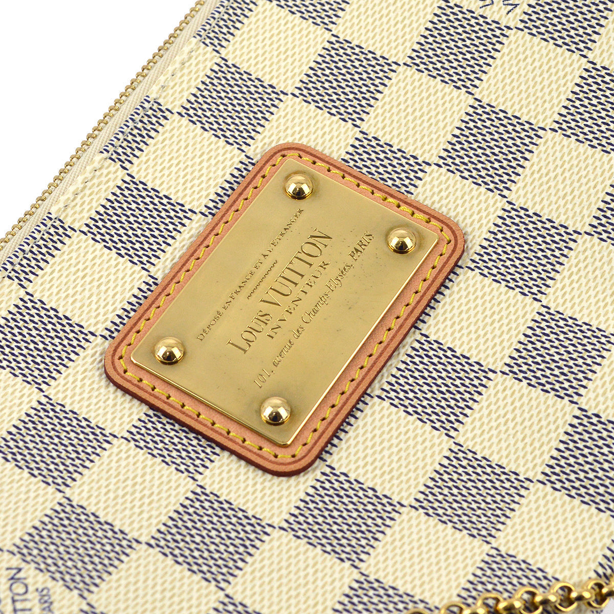 Louis Vuitton 2009 Damier Azur Eva 2way Shoulder HandBag N55214