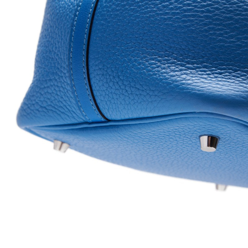 HERMES Picotin Lock MM Handbag Clemence Blue Paradise Blue Paradise Handbag Handbag Lady Handbag Hybrid 【 Ship】 Himalan Bookstore Online