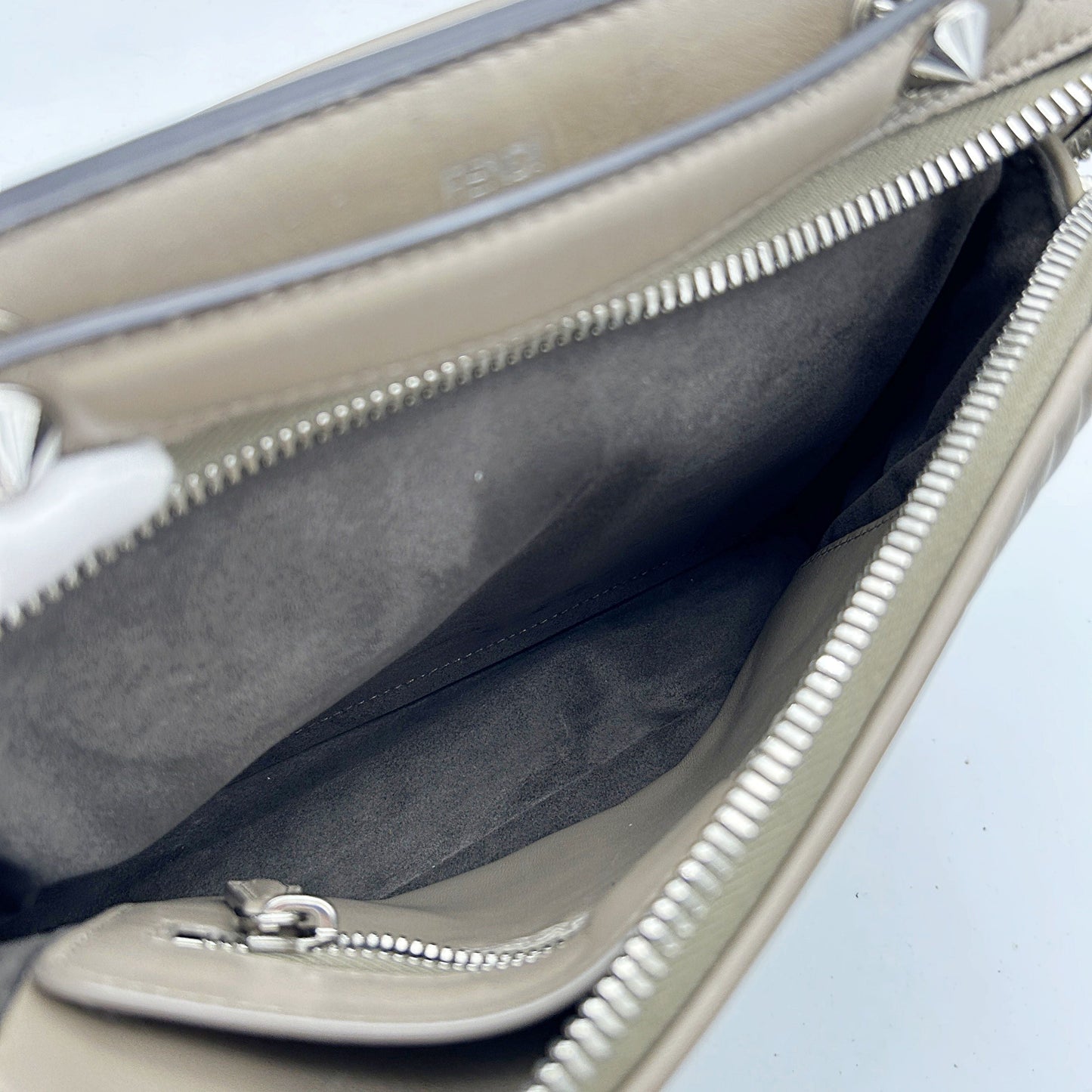 Fendi Leather Dotcom Click Small - Blue Shoulder Bags, Handbags LA15425