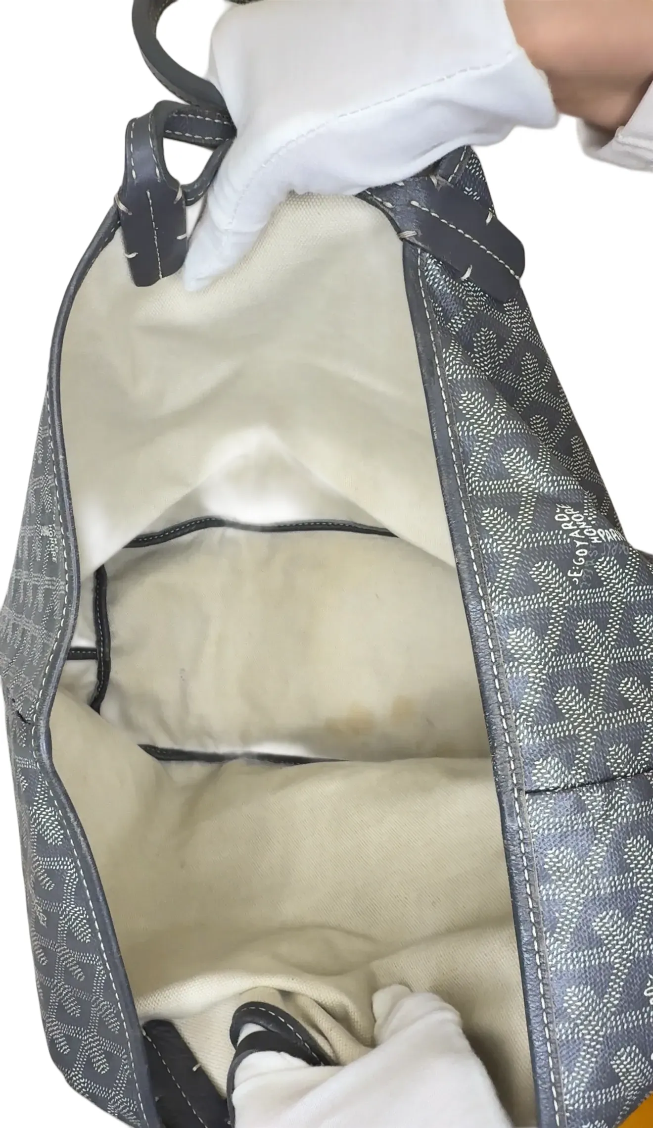 Cloth tote Goyard Grey B24-12 B24-12