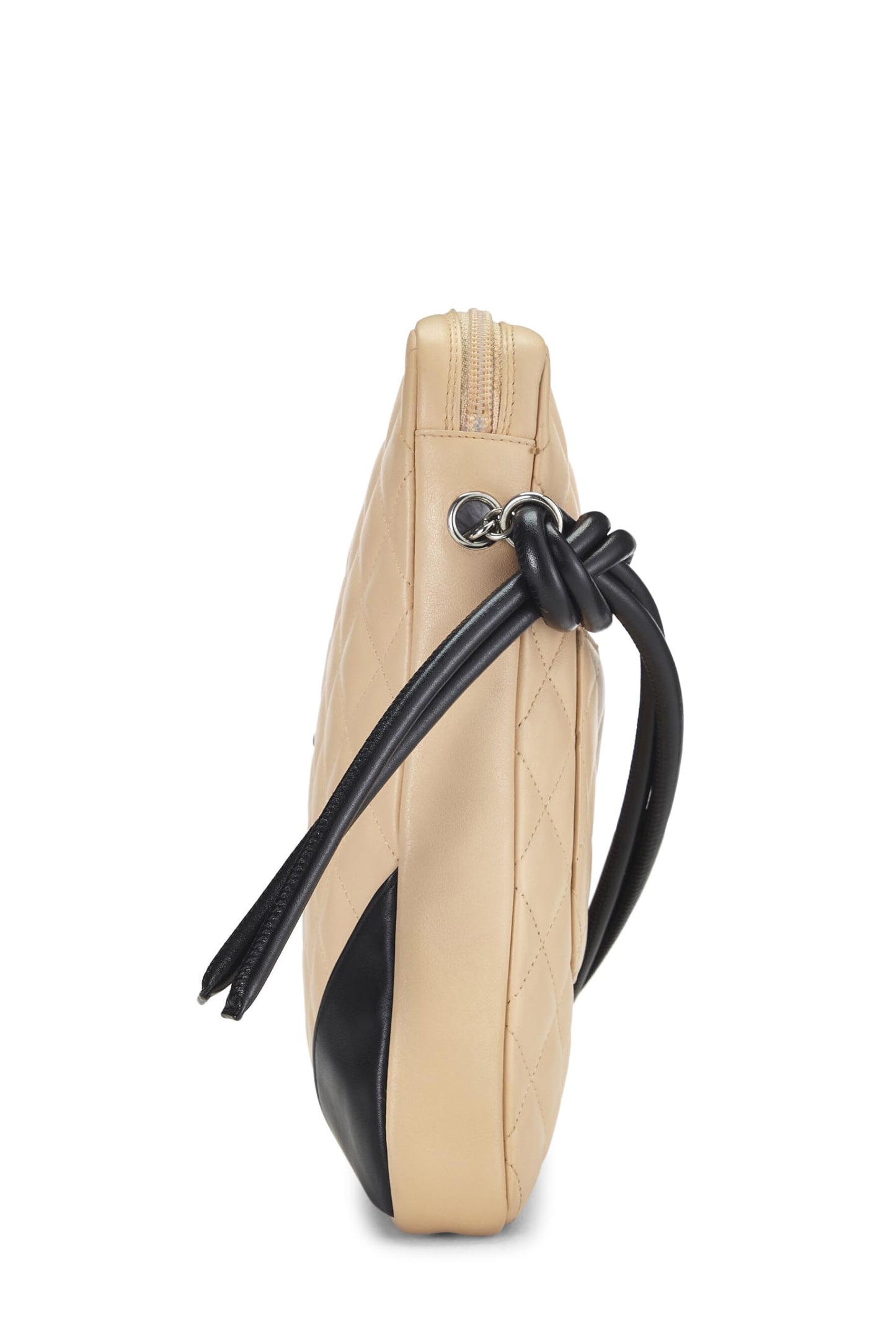 Chanel, Beige Quilted Calfskin Cambon Ligne Shoulder Bag Large, Beige