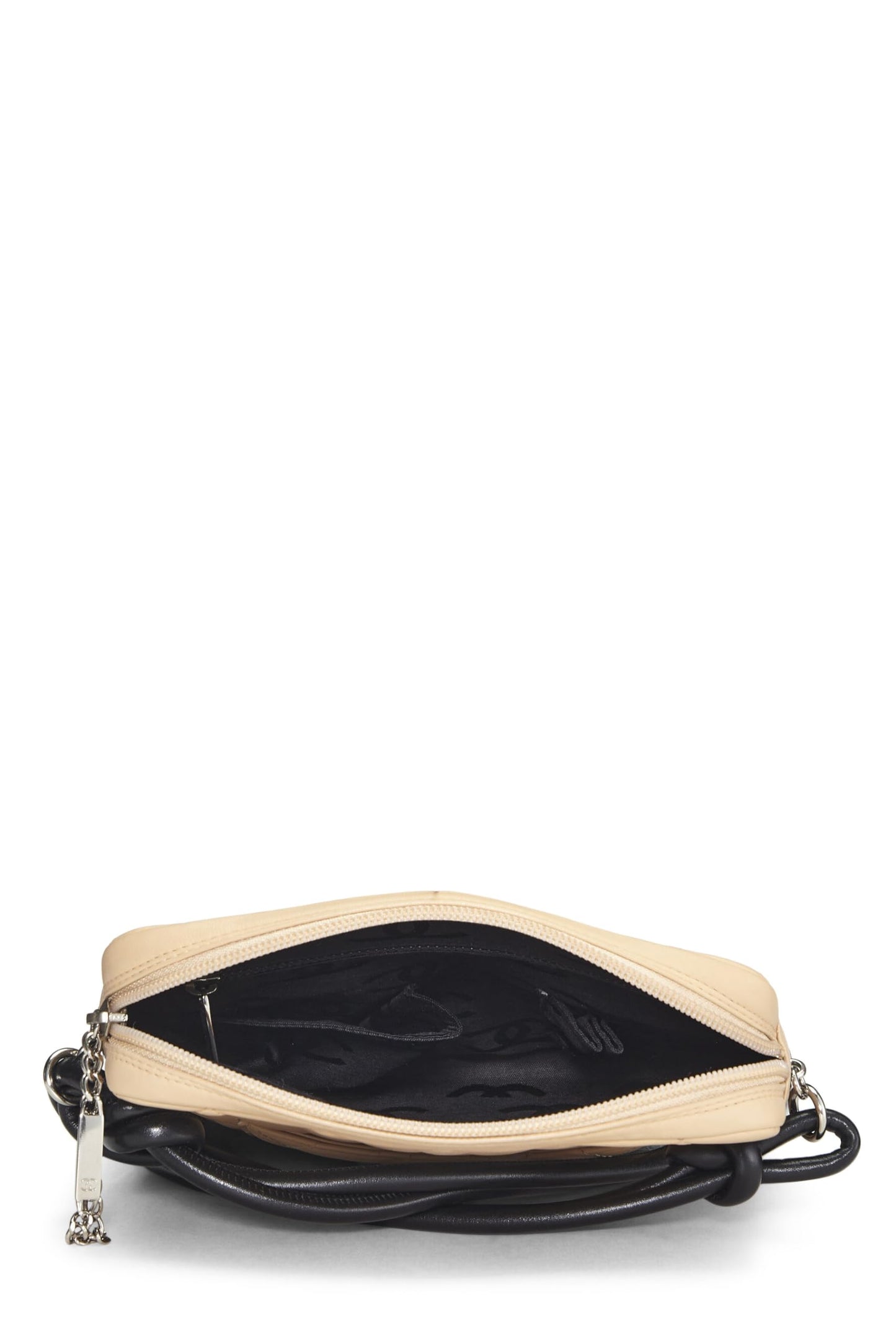 Chanel, Beige Quilted Calfskin Cambon Ligne Shoulder Bag Large, Beige