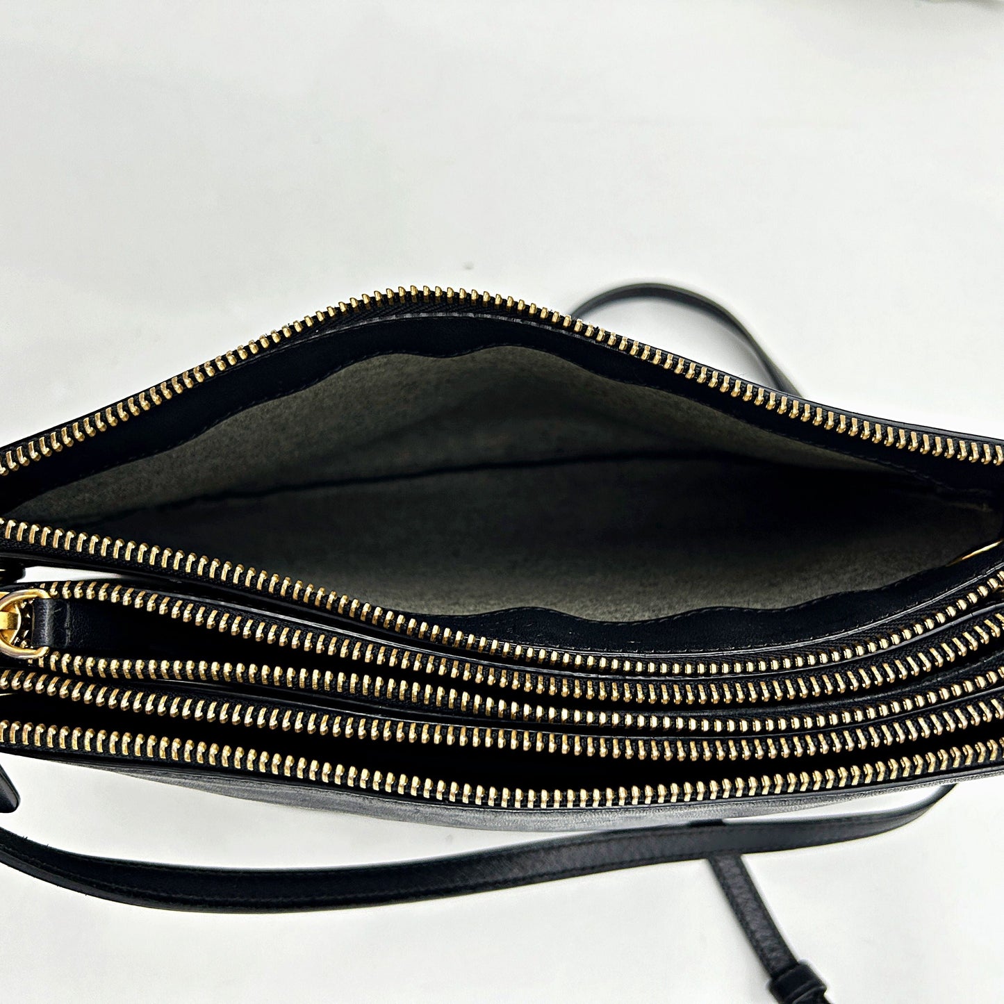 Celine Leather Trio Small - Black Crossbody Bags, Handbags LA23554