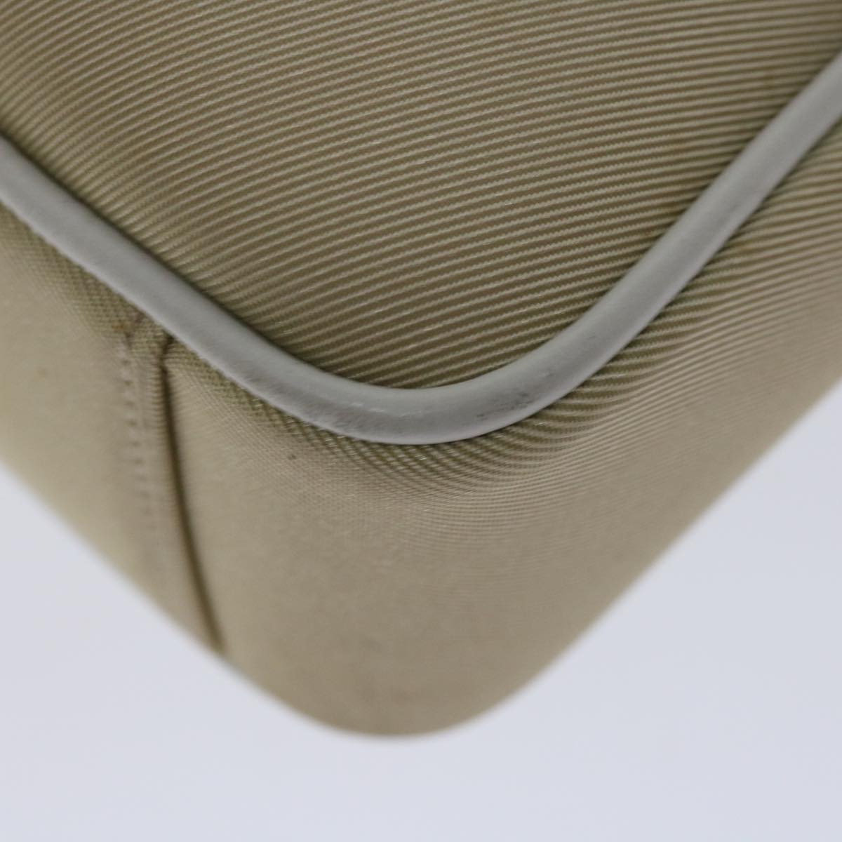 Burberry Nova Check Shoulder Bag Canvas Beige Auth 67083