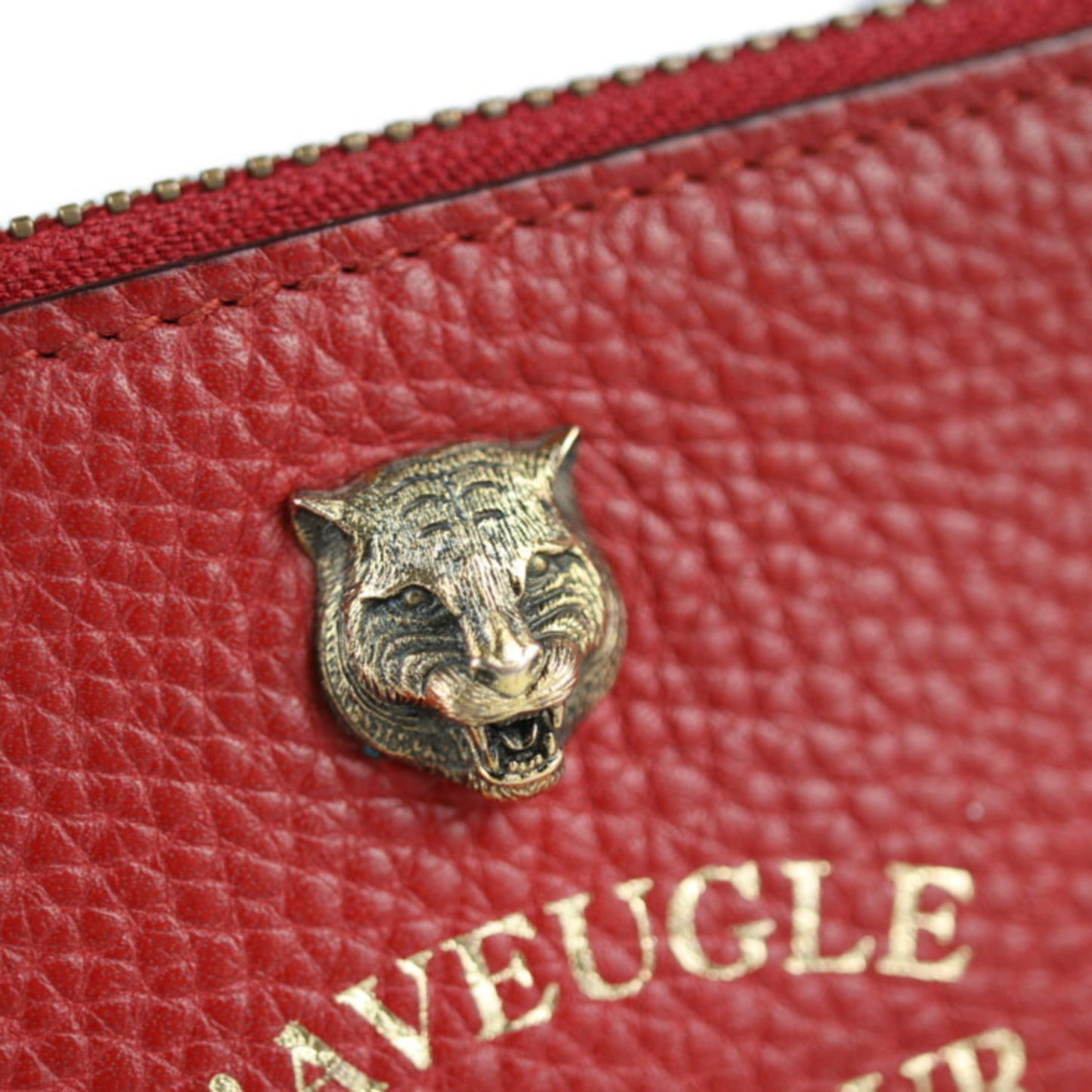 GUCCI Animalier Clutch Bag