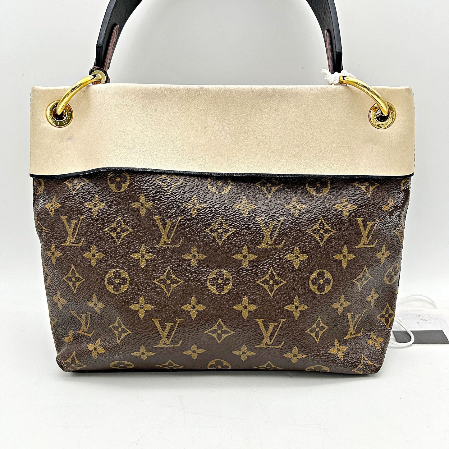 Pre-owned LOUIS VUITTON Monogram Tuileries Besace Creme LA32388