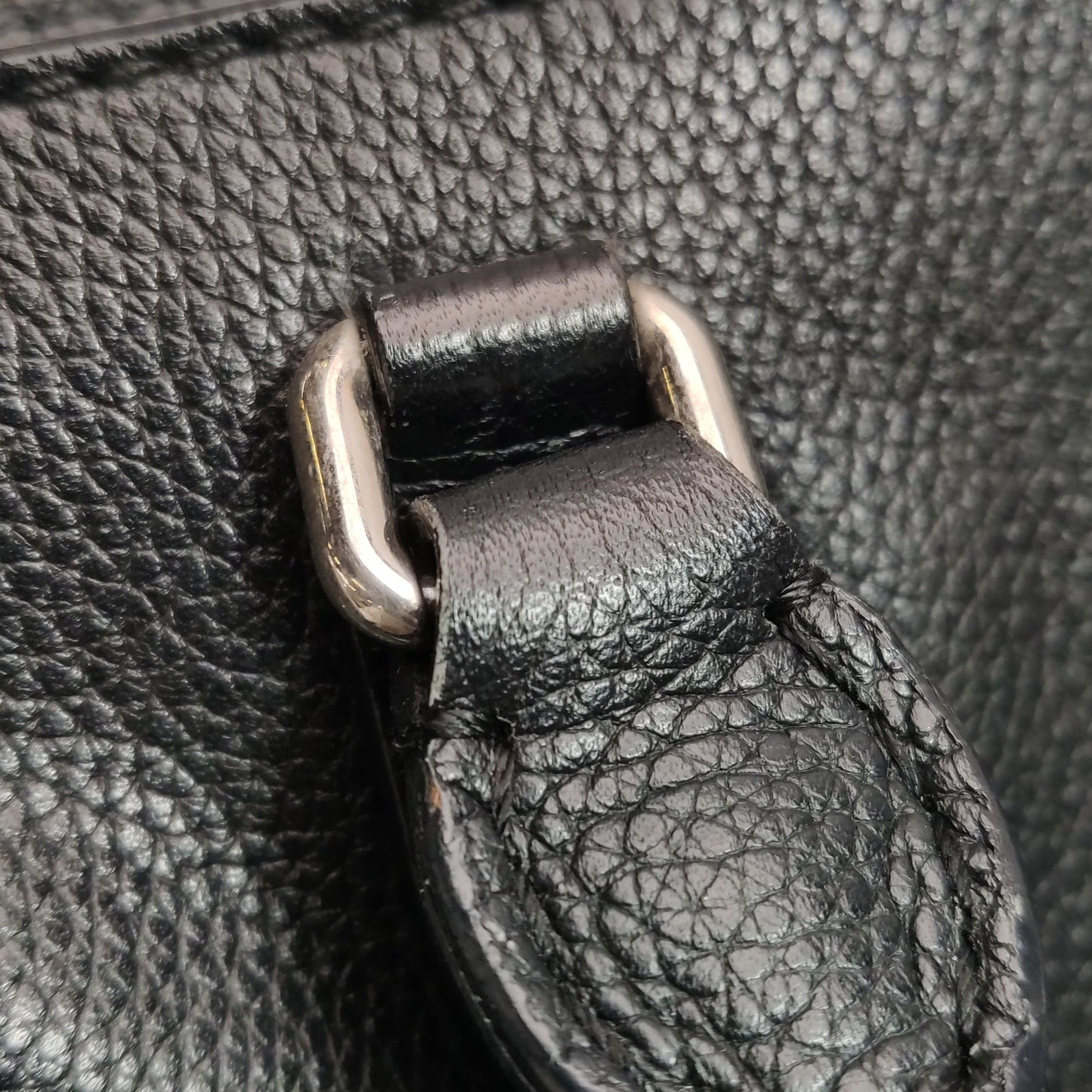 Preloved Alexander McQueen Skull Padlock Medium Leather Crossbody Bag 24091278862291