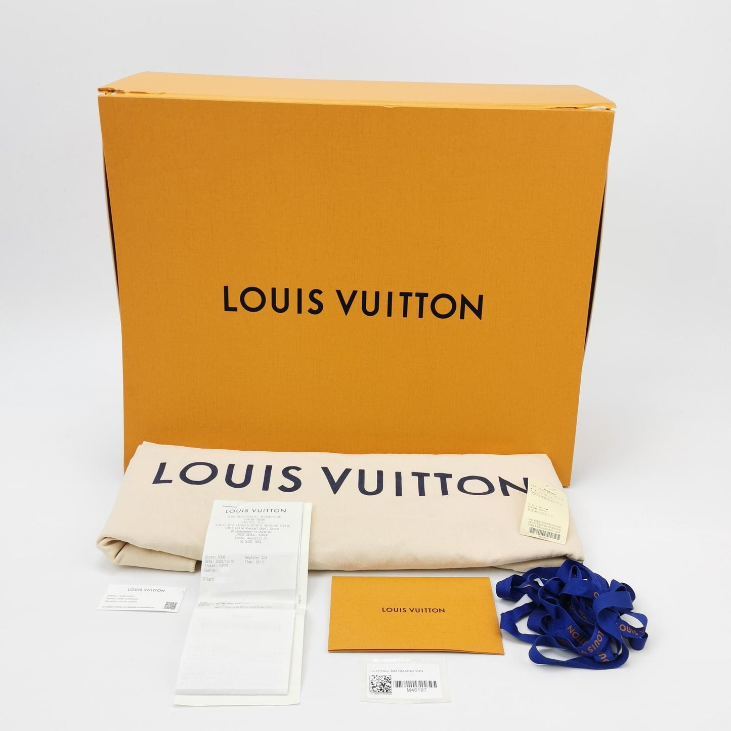 Louis Vuitton Carry All Medium Monogram Print Shoulder Bag with Chip 250501781173835