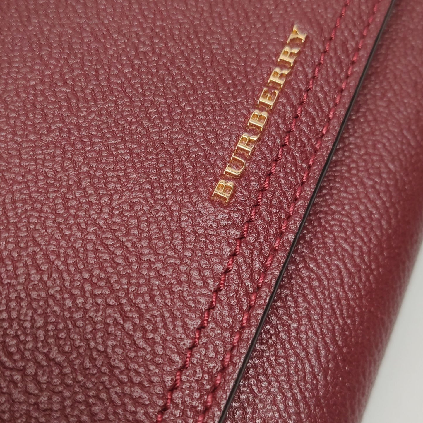 Preloved Burberry Henley Leather Logo Crossbody Shoulder Bag 250430781173256