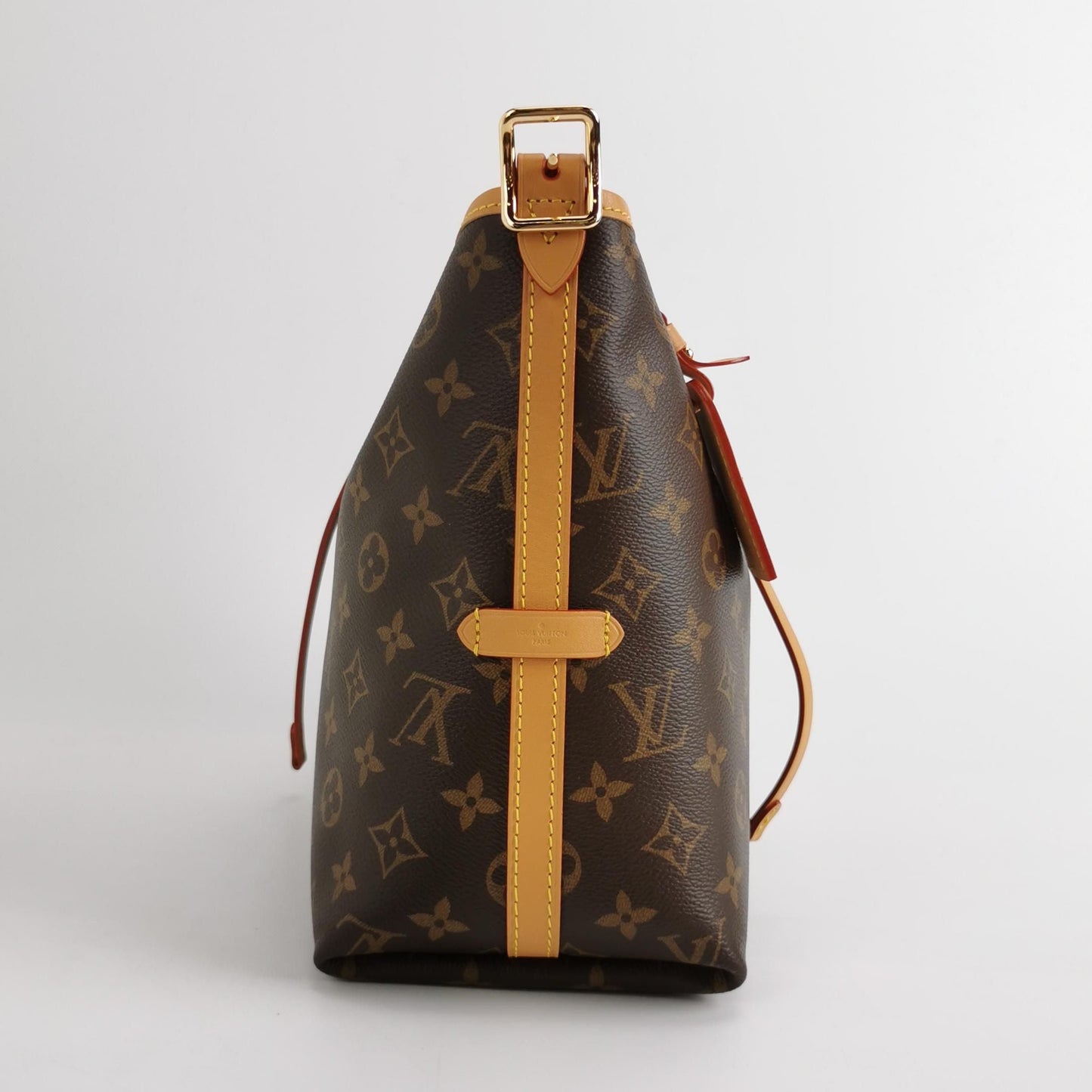 Louis Vuitton Carry All Small Monogram Print Shoulder Bag with Chip 250412781145843