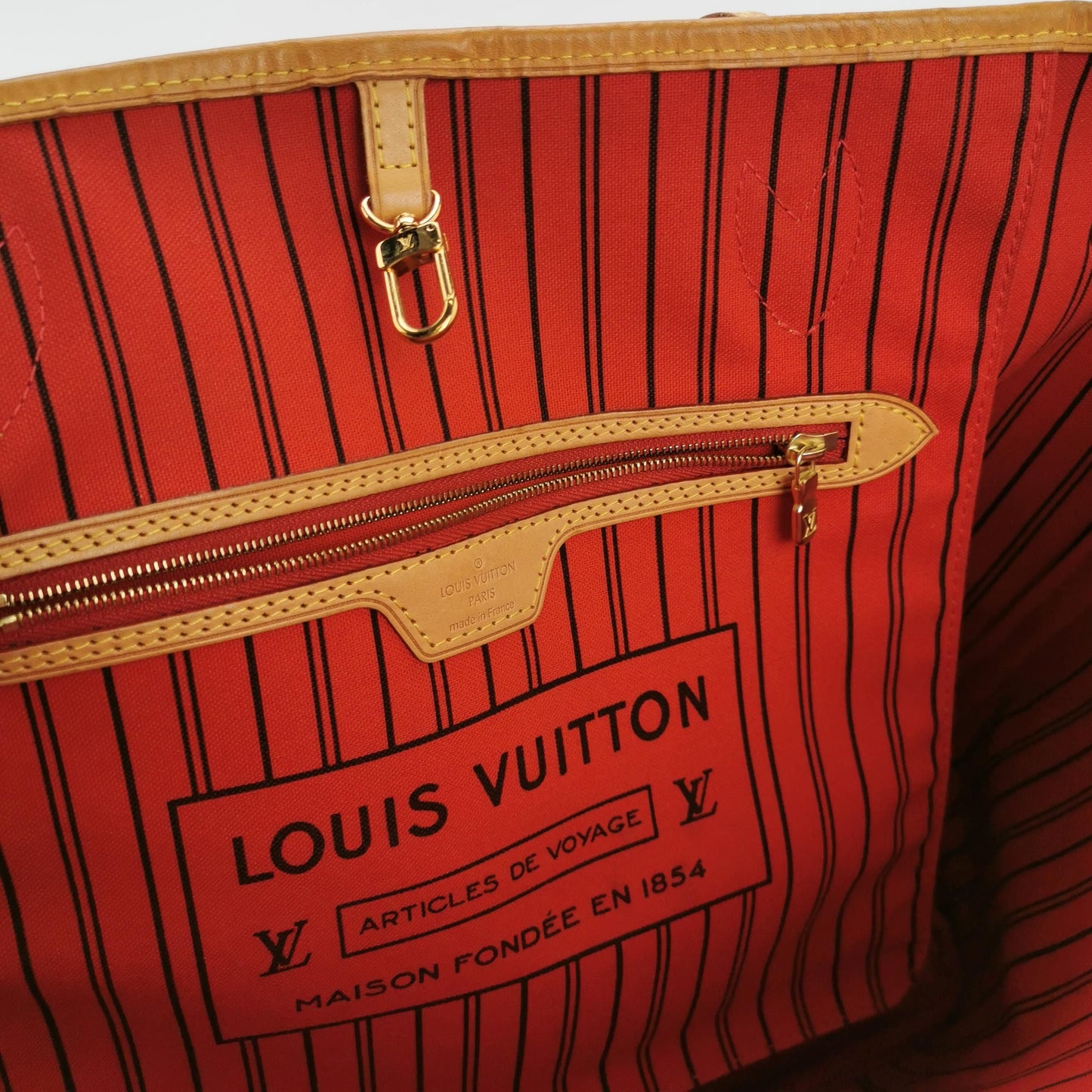 Louis Vuitton Neverfull MM Monogram Canvas Shoulder Bag 250503781176721