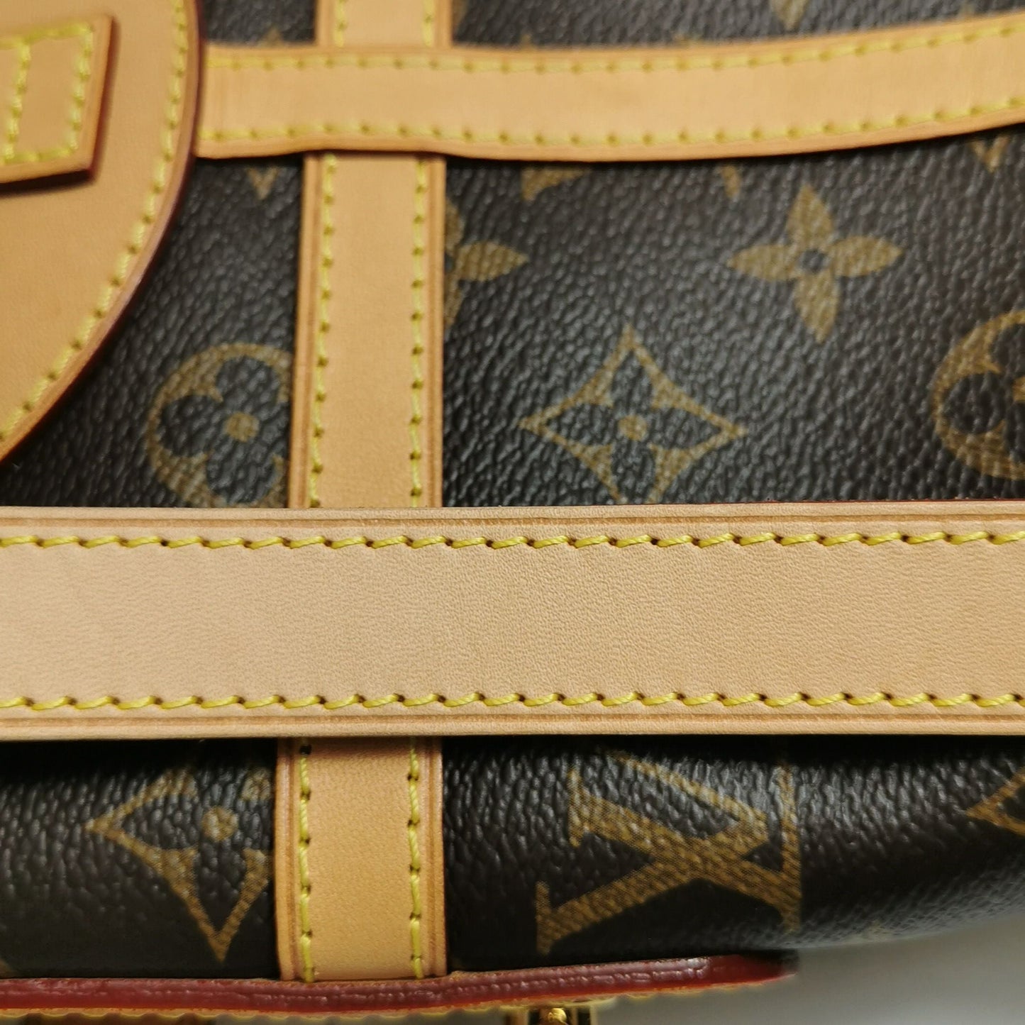 Louis Vuitton Duffle Fries Bag Monogram Print S-lock Lock Crossbody Shoulder Bag Chip Version 250504781177297