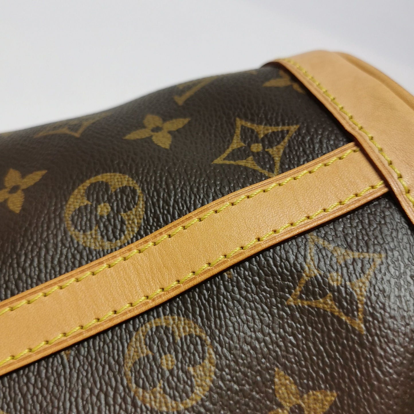 Louis Vuitton Duffle Fries Bag Monogram Print S-lock Lock Crossbody Shoulder Bag Chip Version 250504781177297
