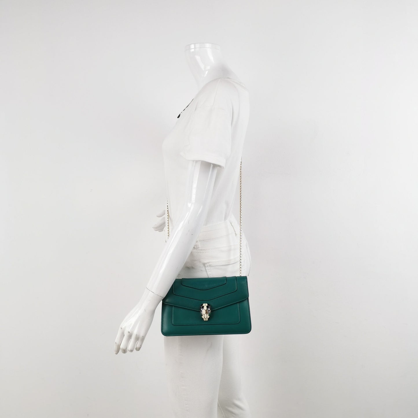 Preloved Bvlgari Serpenti Forever Small Snake Head Crossbody Shoulder Bag 250504781178022