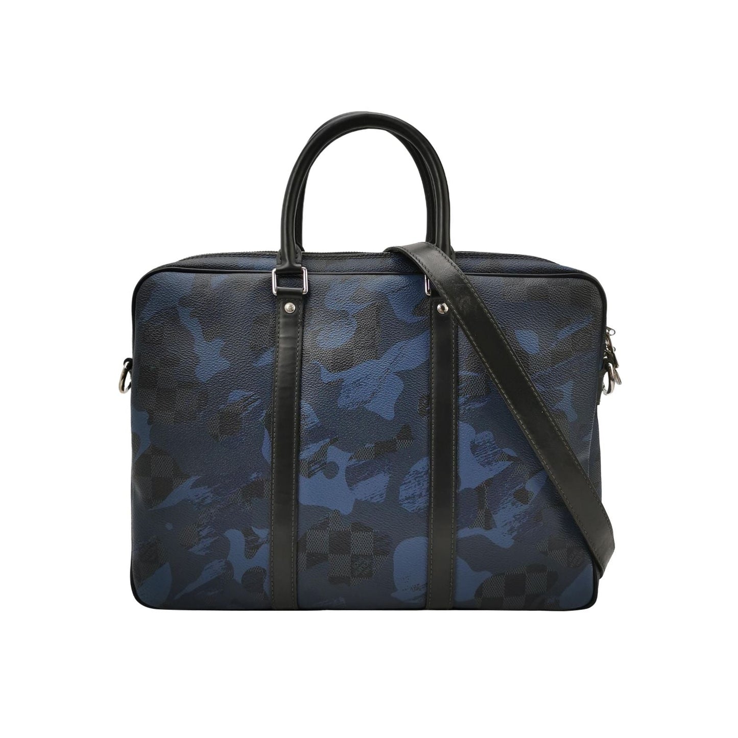 Louis Vuitton Porte Documents Camouflage Print Crossbody Shoulder Bag 250514781191889
